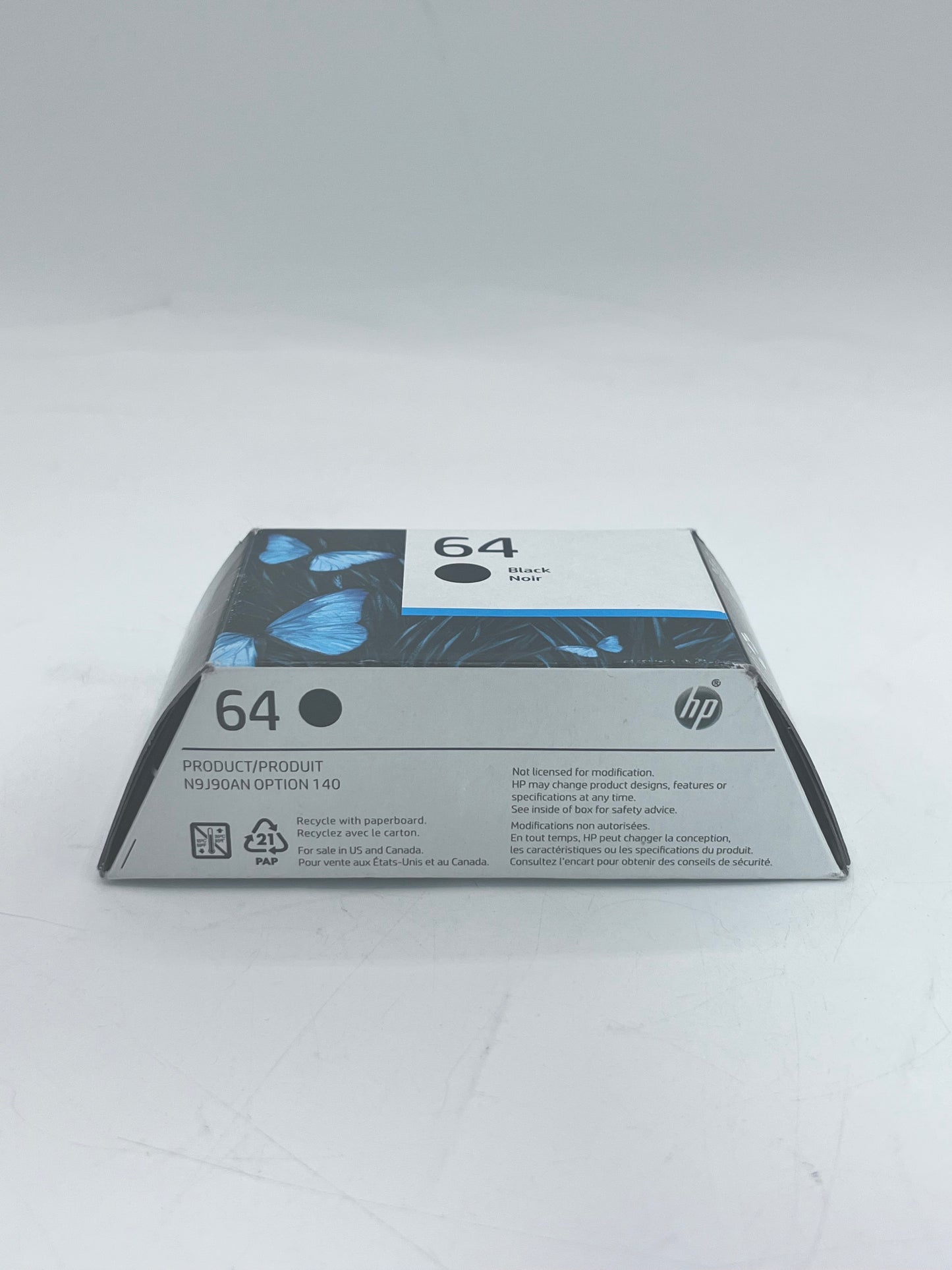 HP 64 Black Printer Toner Ink - New In Box