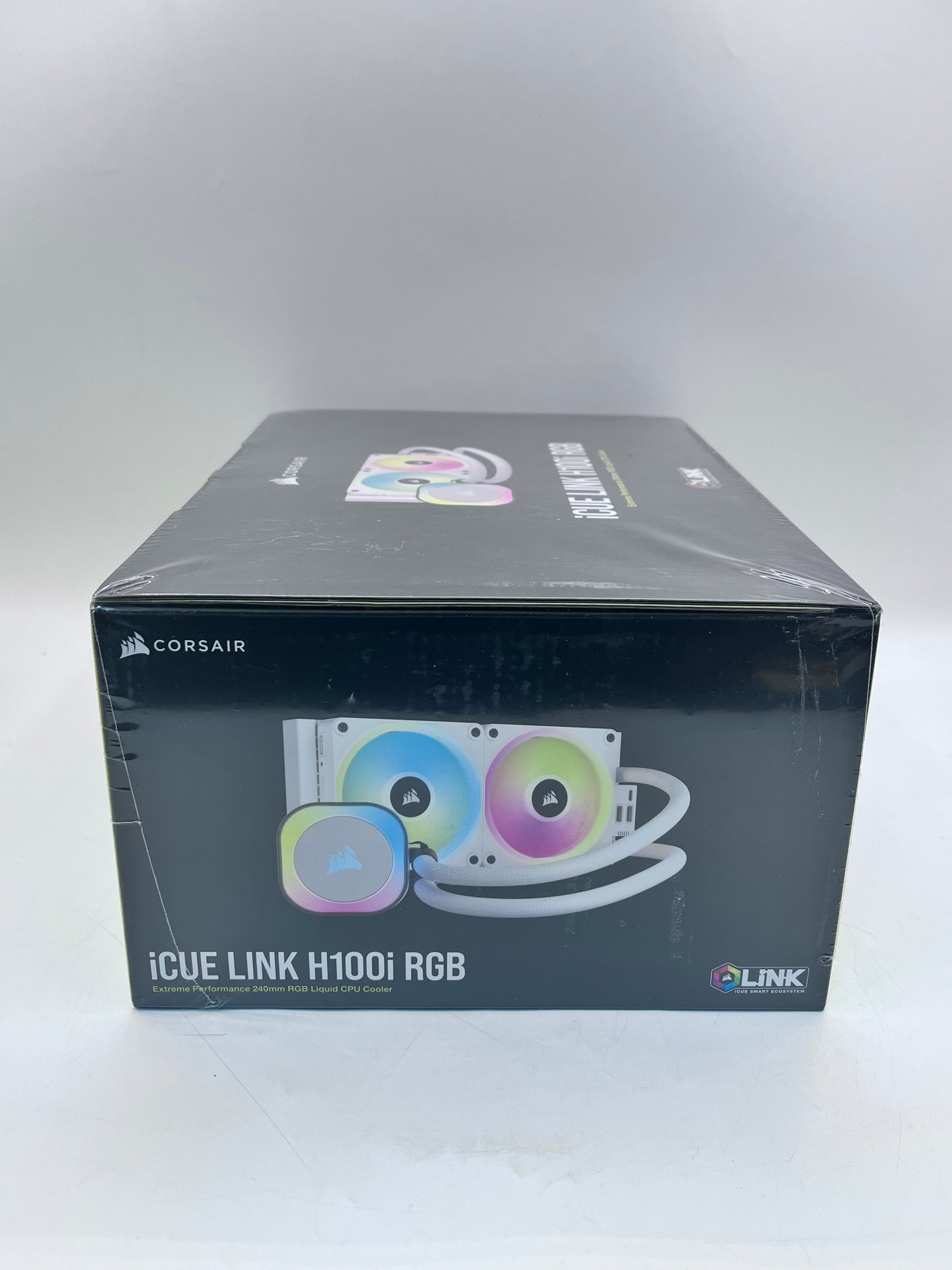 CORSAIR iCUE LINK H100i RGB AIO Liquid CPU Cooler White