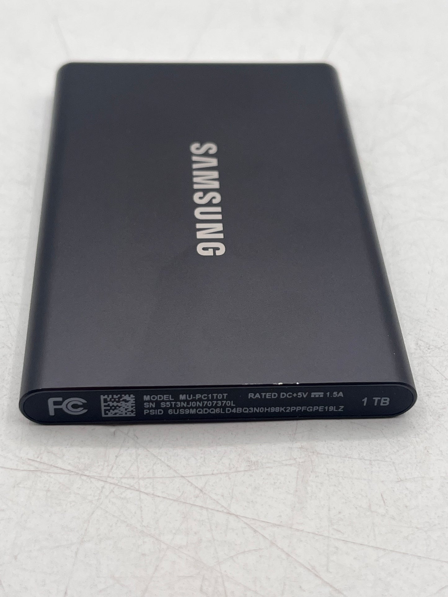 Samsung T7 Portable SSD External Solid State Drive 1TB - Black