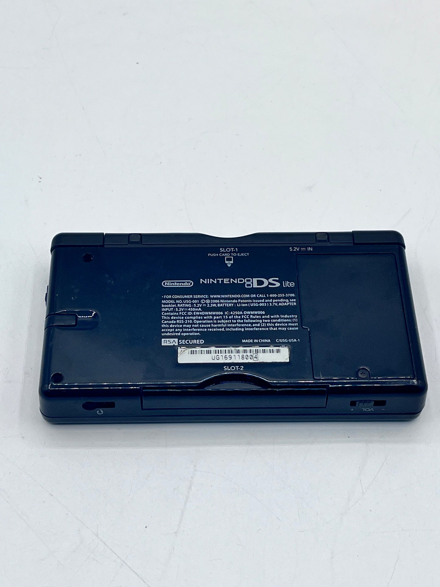 Nintendo DS Lite (USG-001) 2006 Handheld Console - Black