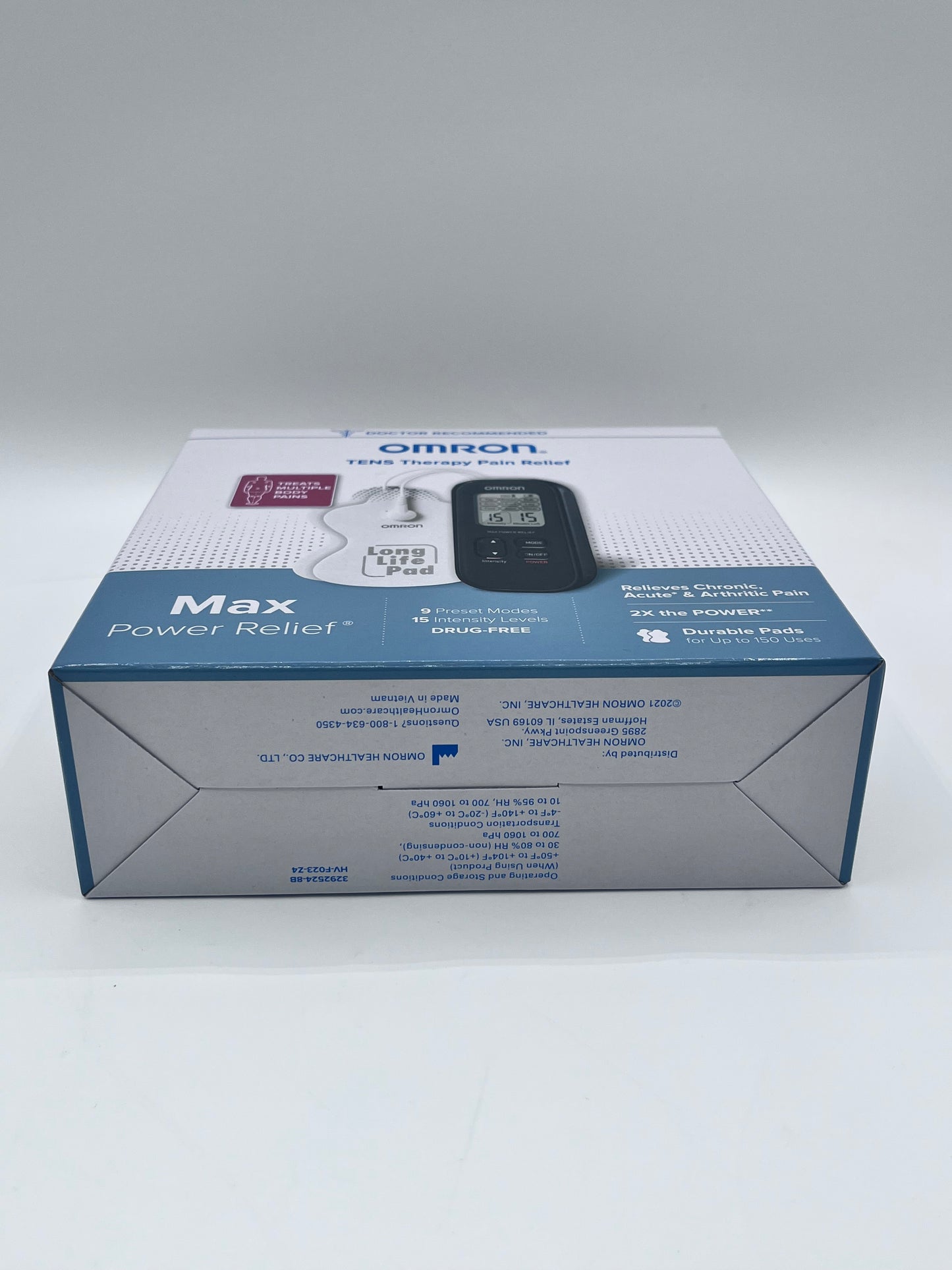 Omron Max Power Relief Tens Therapy Pain Relief Black