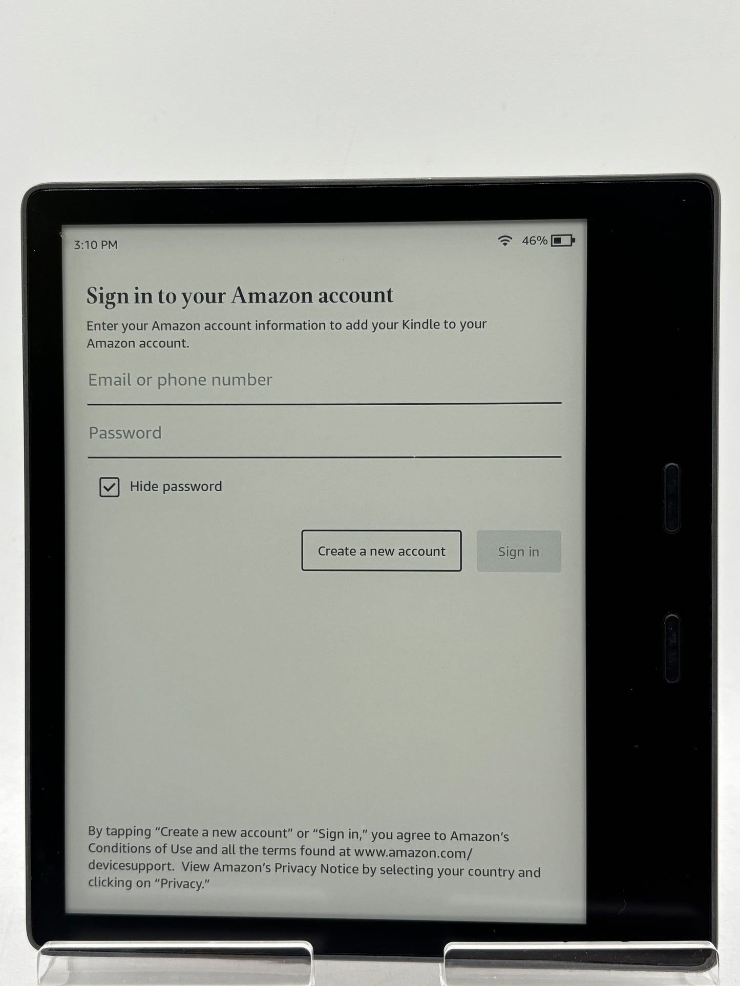 WiFi Only Amazon Kindle Oasis 9th Gen 32GB Gray CW24Wi