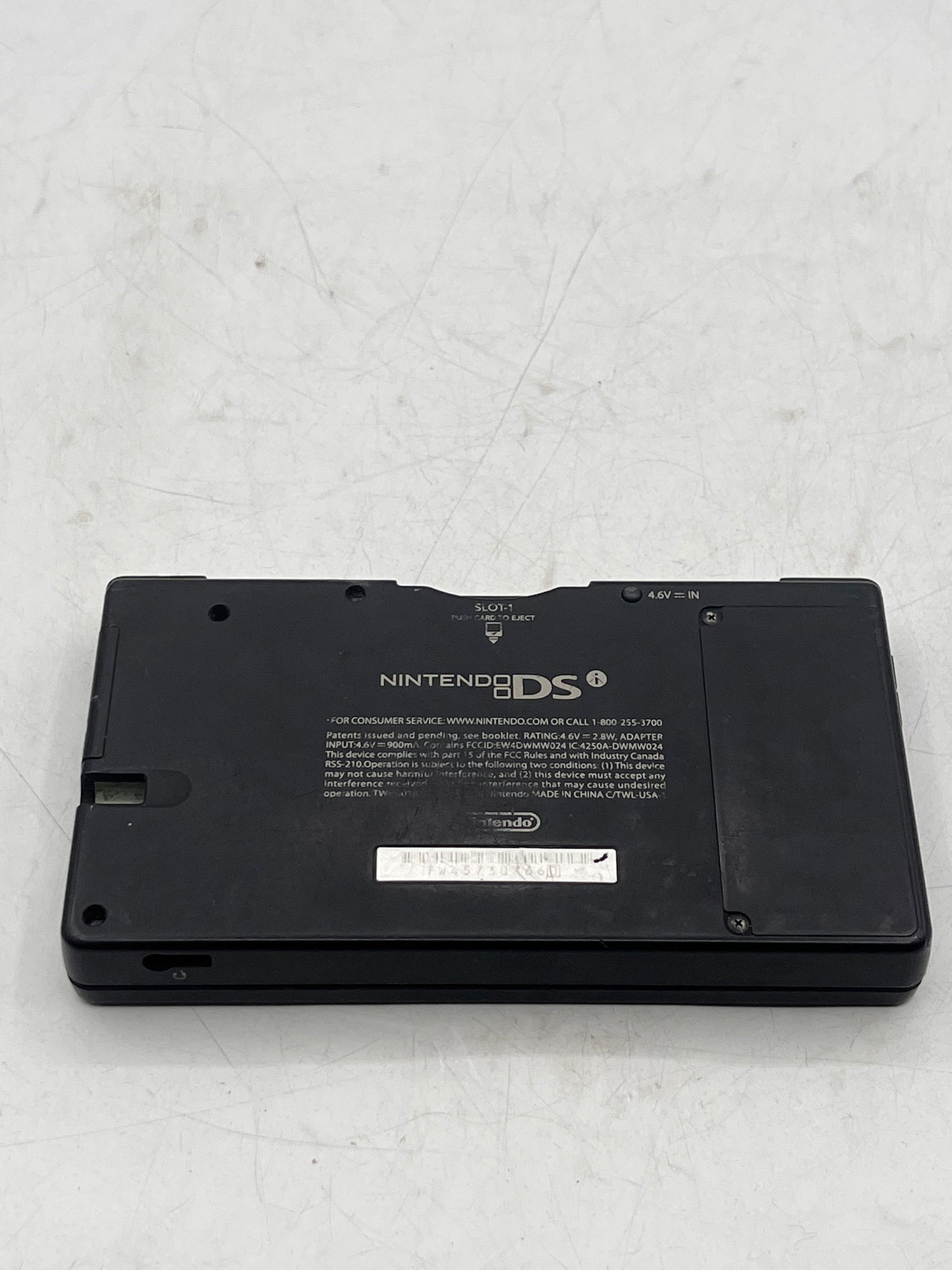 Nintendo DSi (RSS-210) 2008 Handheld Game Console Black Broken