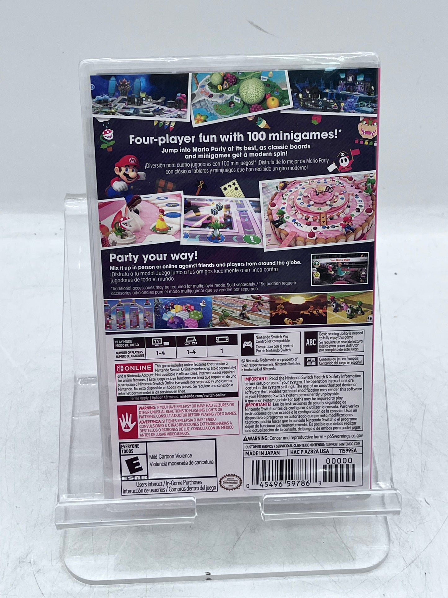 New Nintendo Switch Mario Party Superstars