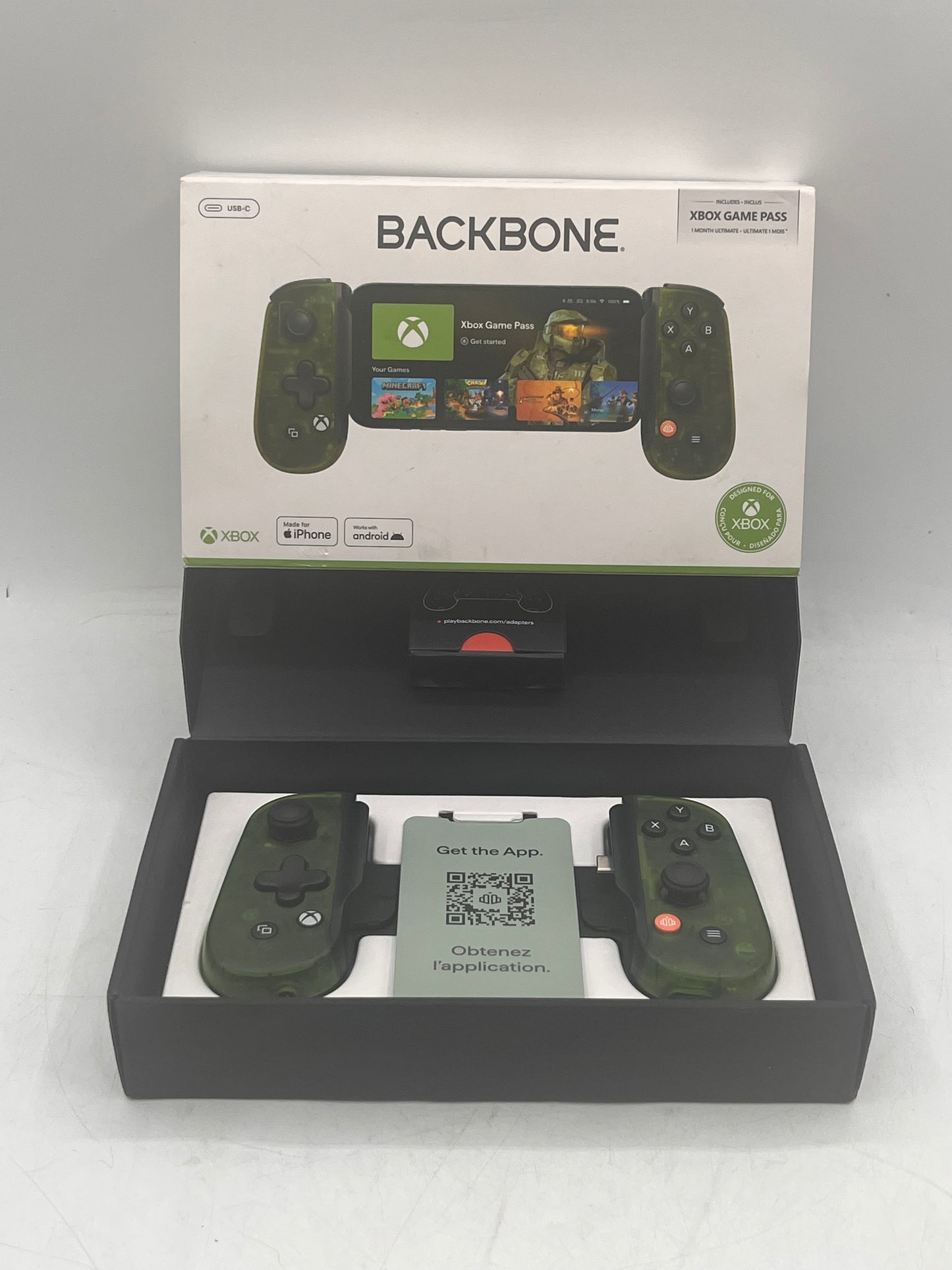 BACKBONE One Xbox Edition Mobile Gaming Controller - Green