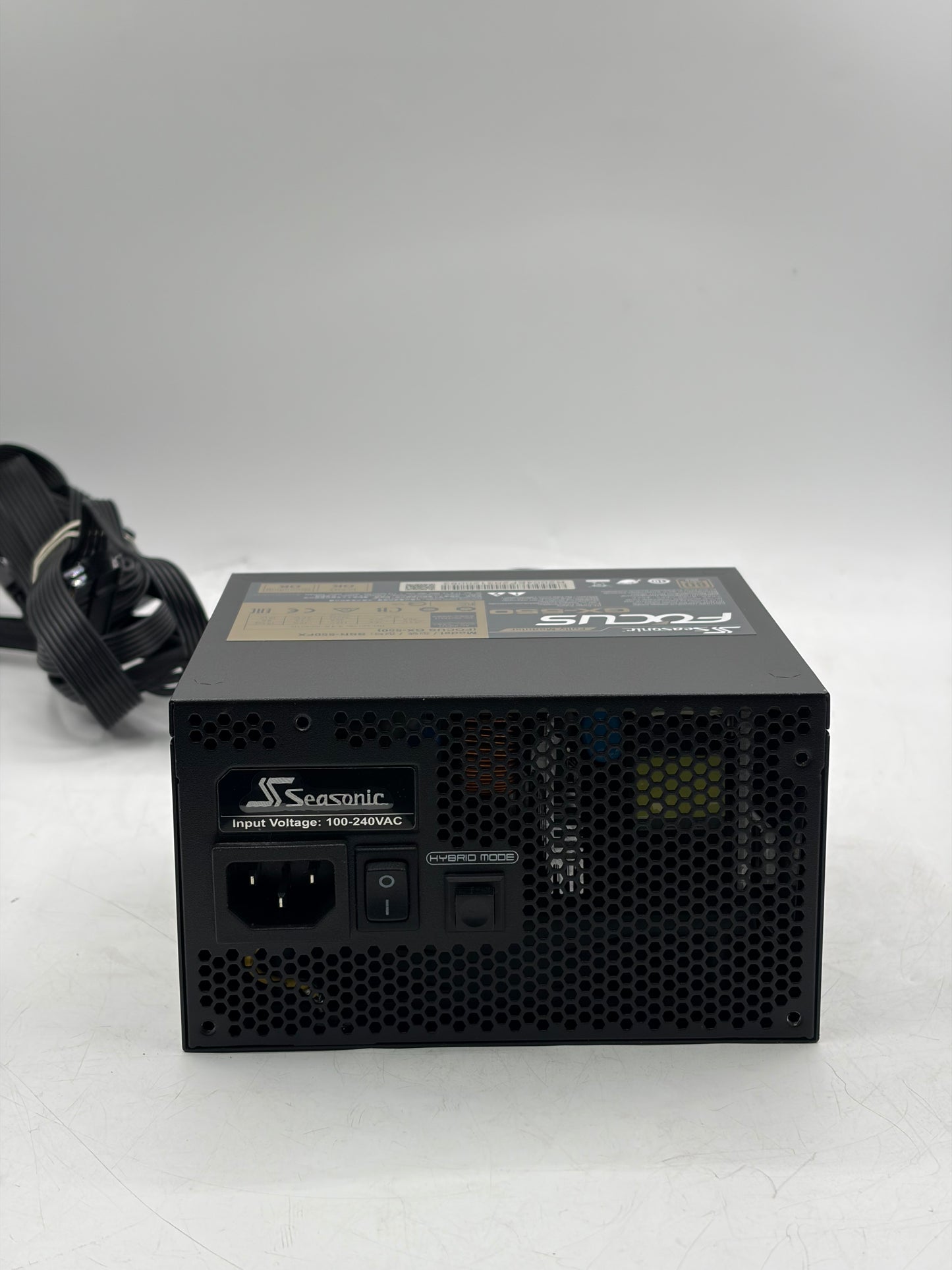 Seasonic Focus GX-550 SSR-550FX FOCUS Modular Power Supply 80 Plus Gold
