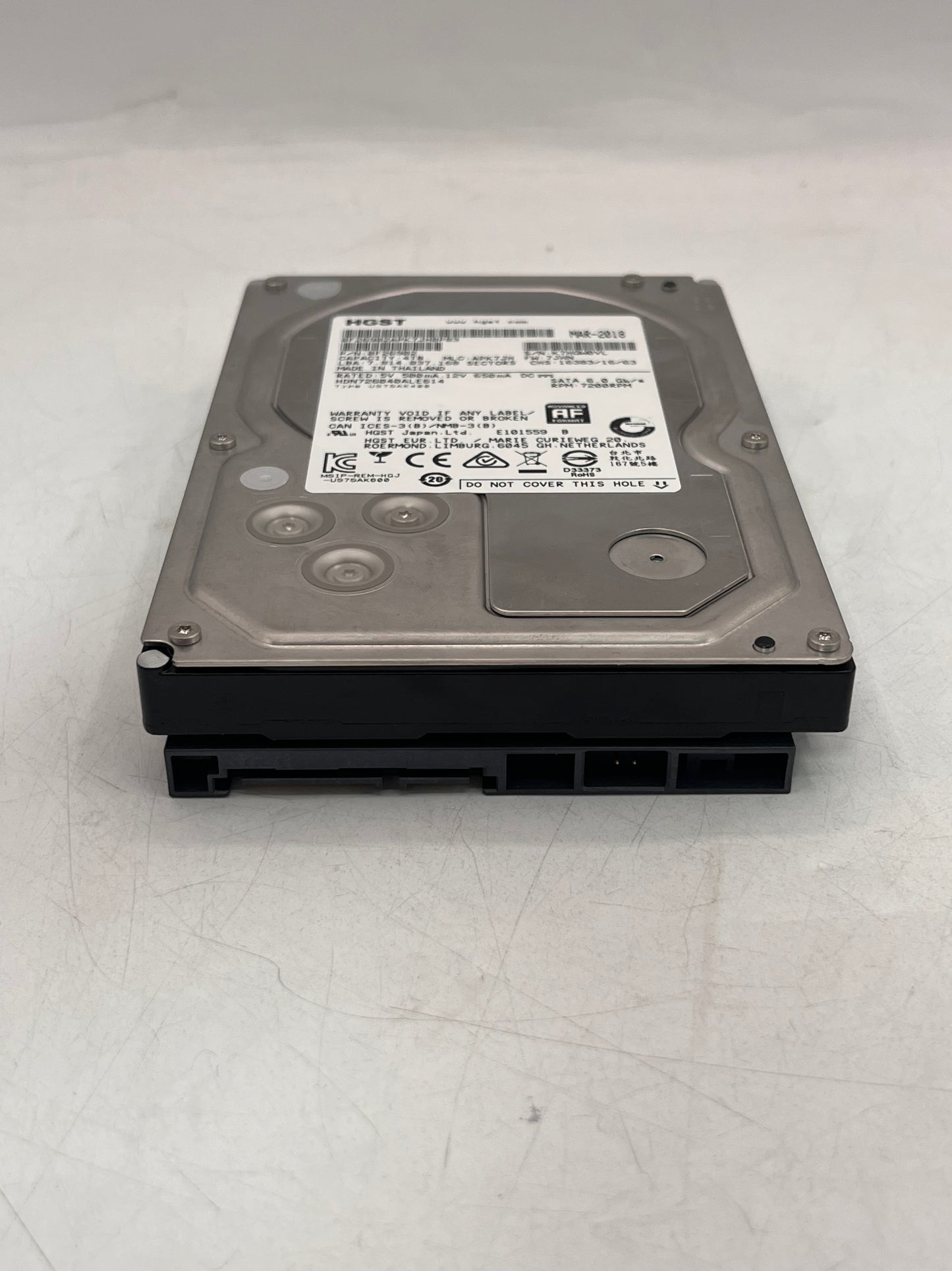 HGST Hitachi HUS724040ALA640 4TB 7.2K SATA 3.5" Hard Drive