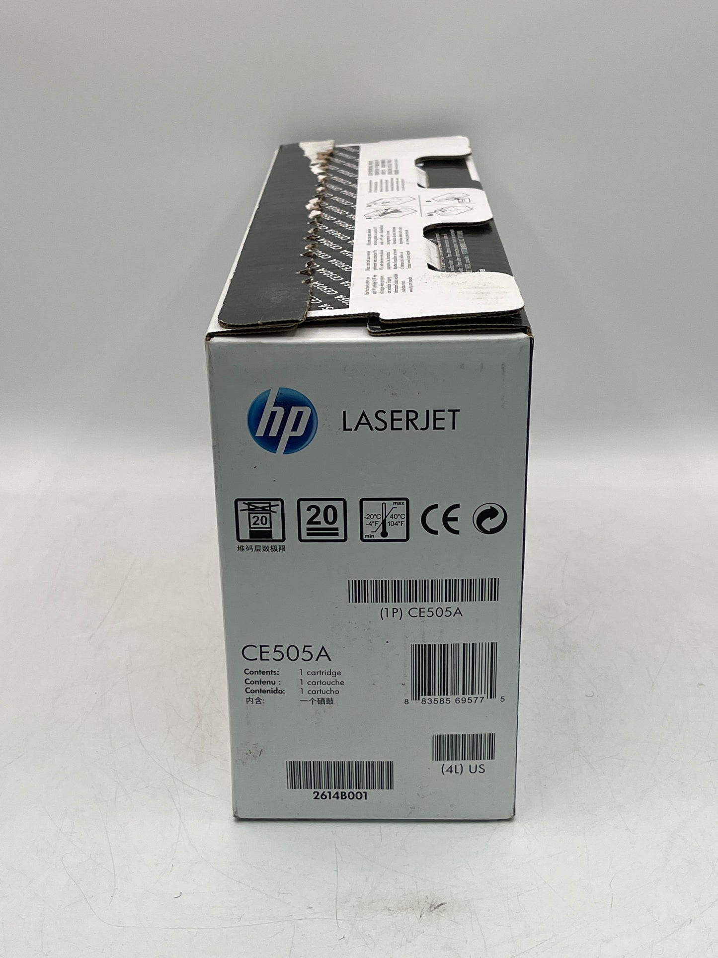 HP 05A (CE505A) Black LaserJet Toner Print Cartridge