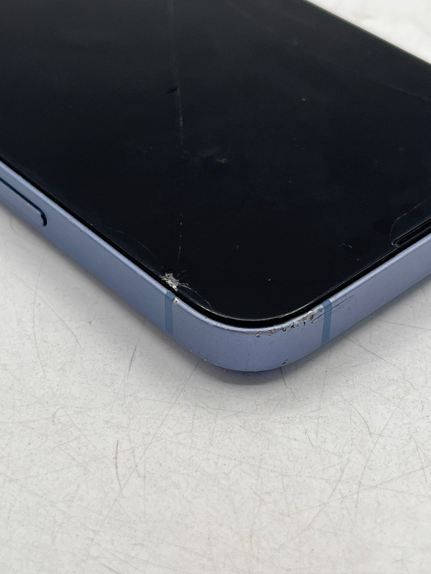 Unlocked Apple iPhone 14 MPVH3LL/A A2649 128GB Blue READ 88% BATT