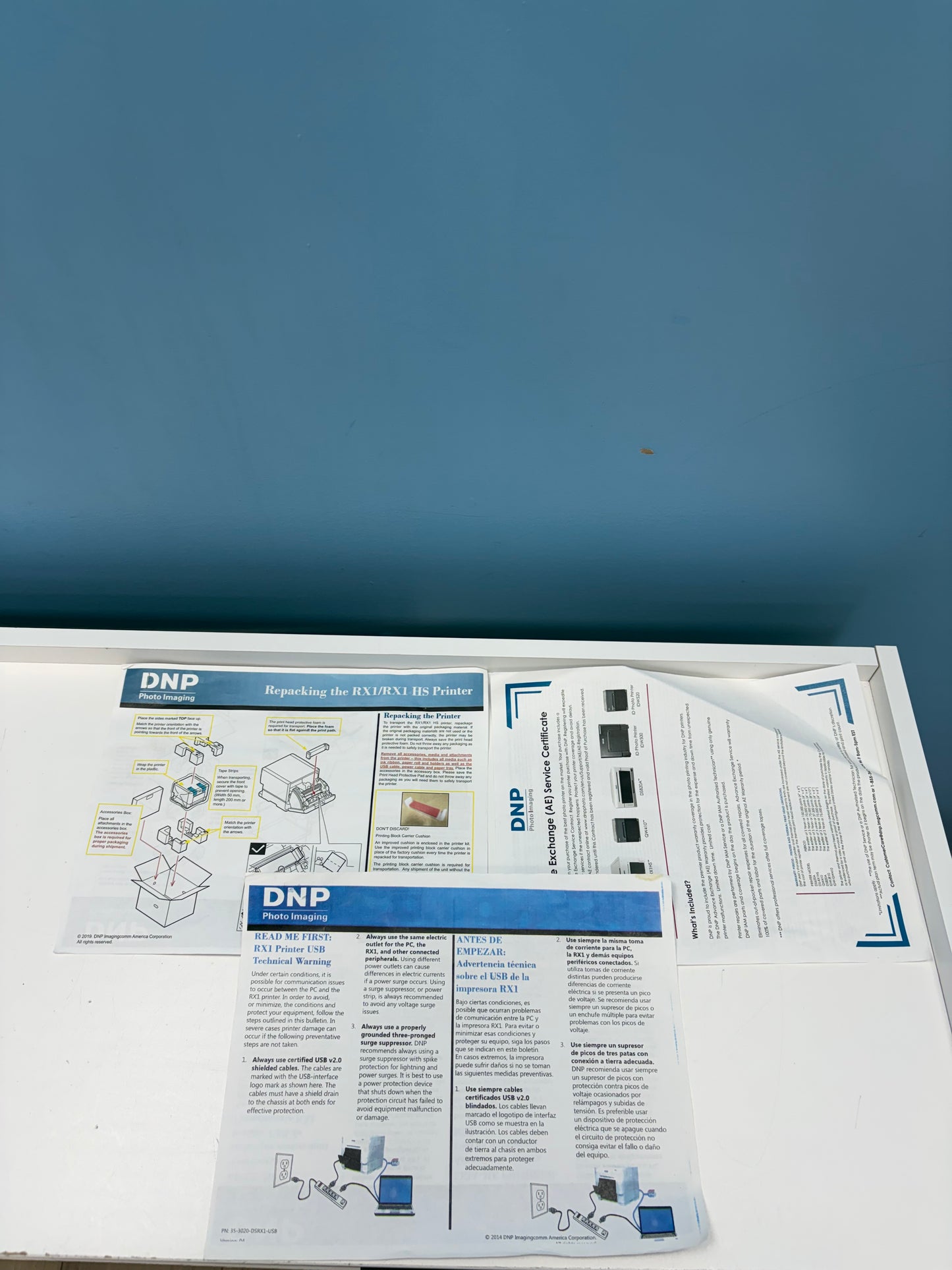 DNP DS-RX1 HS Dye Sublimation Digital Photo Printer JR10-M01 Bundle with Extras