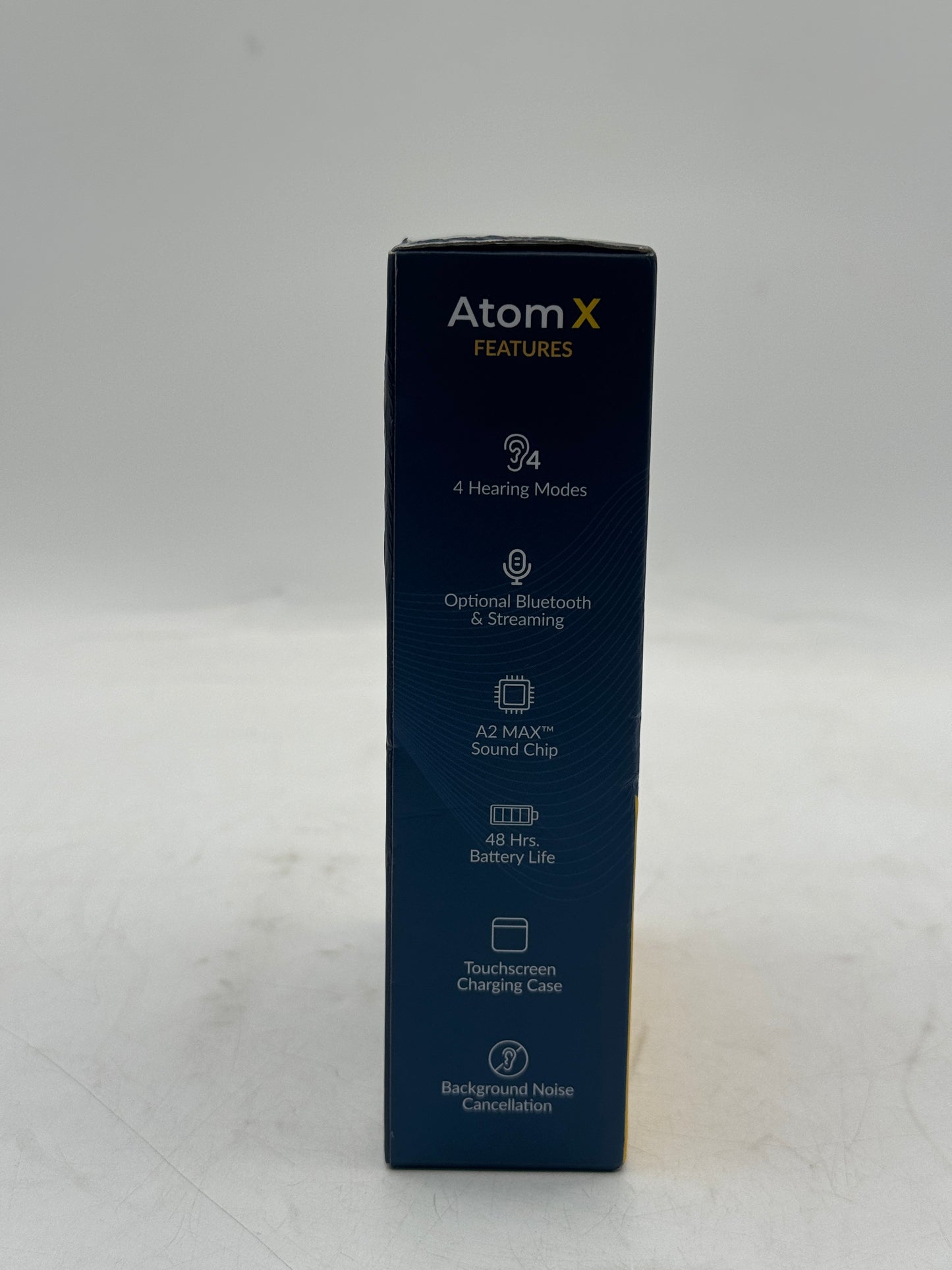 Audien Hearing ATOM X -Rechargeable OTC Hearing Aids - Latest Model Brand New