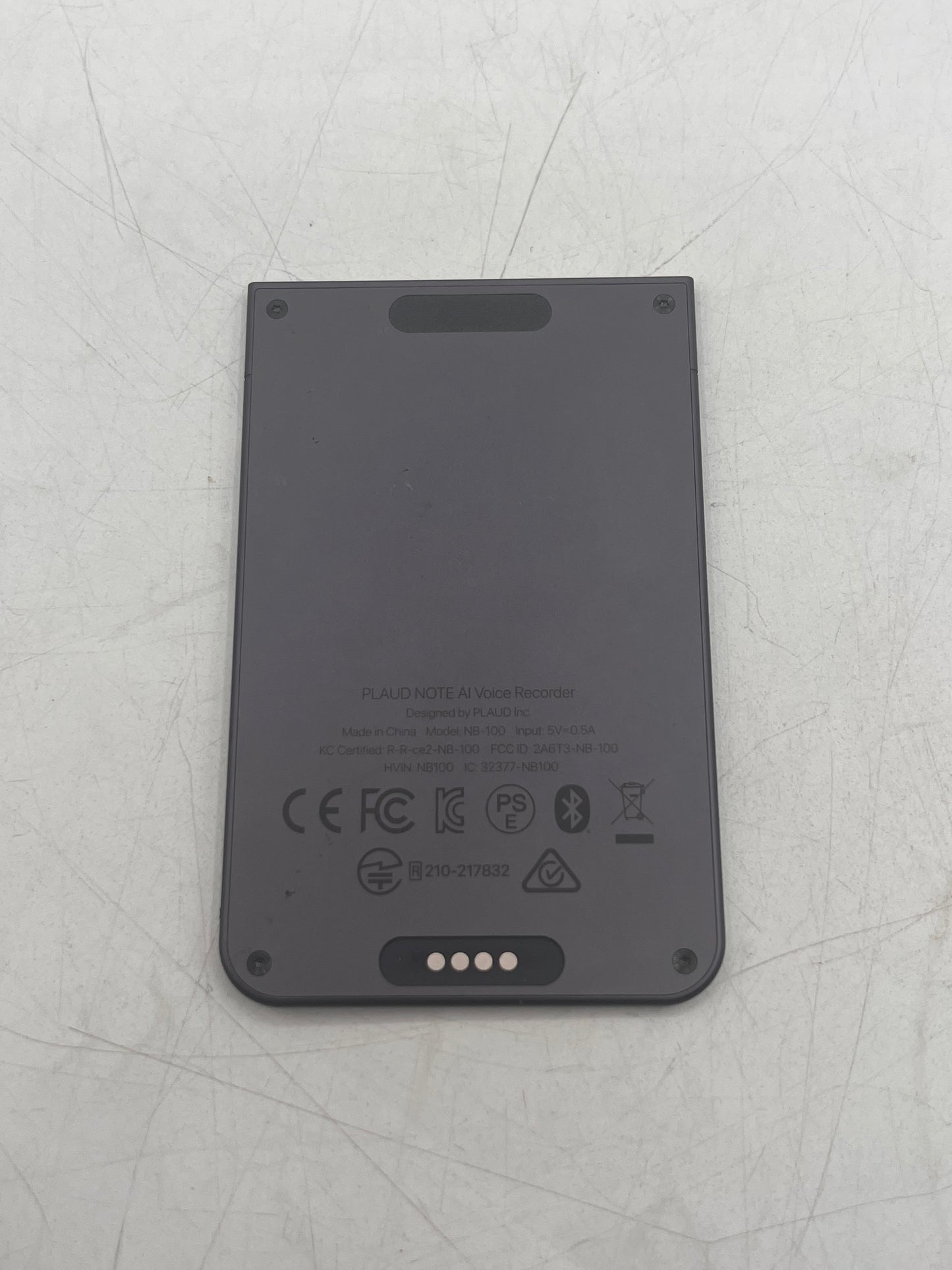 PLAUD NOTE AI Voice Recorder NB-100 Black