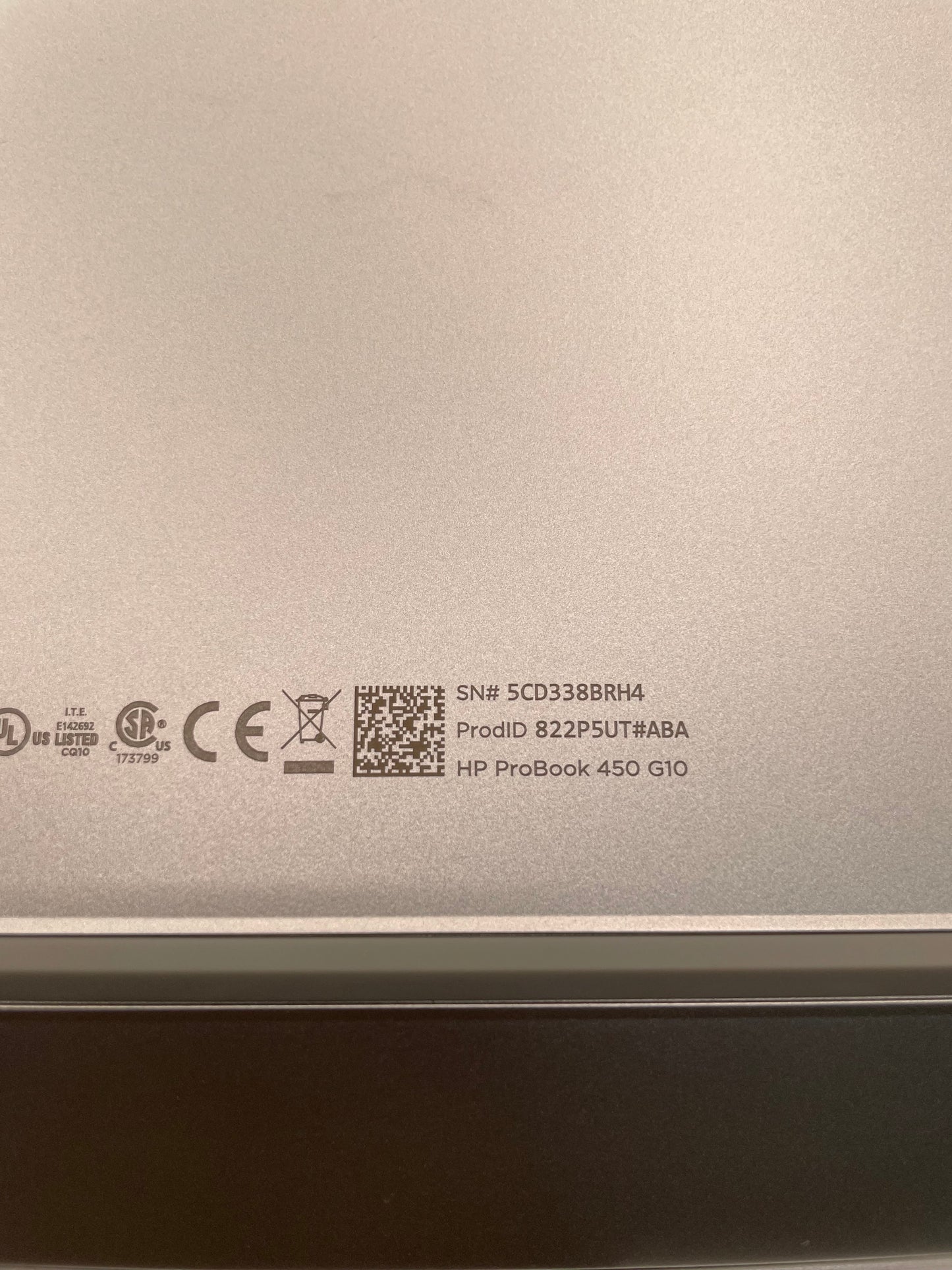 HP ProBook 450 15.6 G10 Laptop 1920x1080 Core i7-1355U 16 GB DDR4 512 GB SSD
