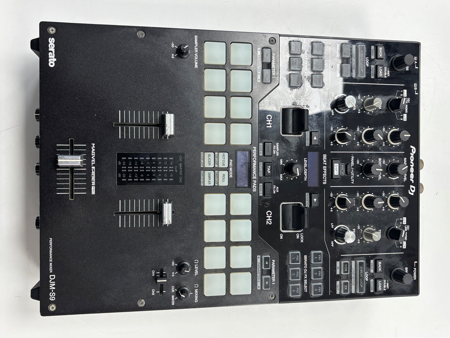 Pioneer DJM-S9 - Two Channel DJ Mixer - Working Condition - with Power Cord