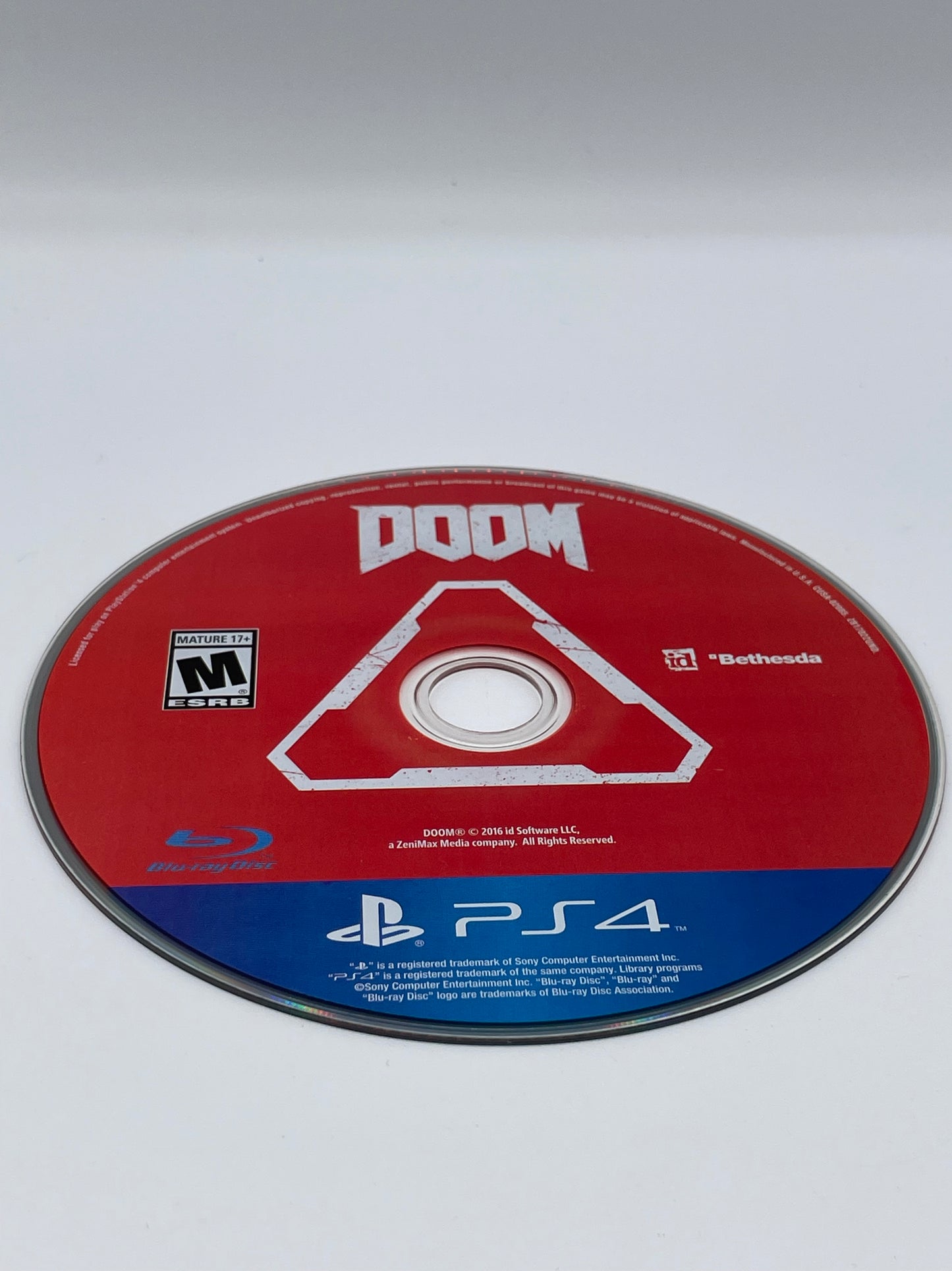 Playstation 4 Doom Game - Used With Box - Great Condition