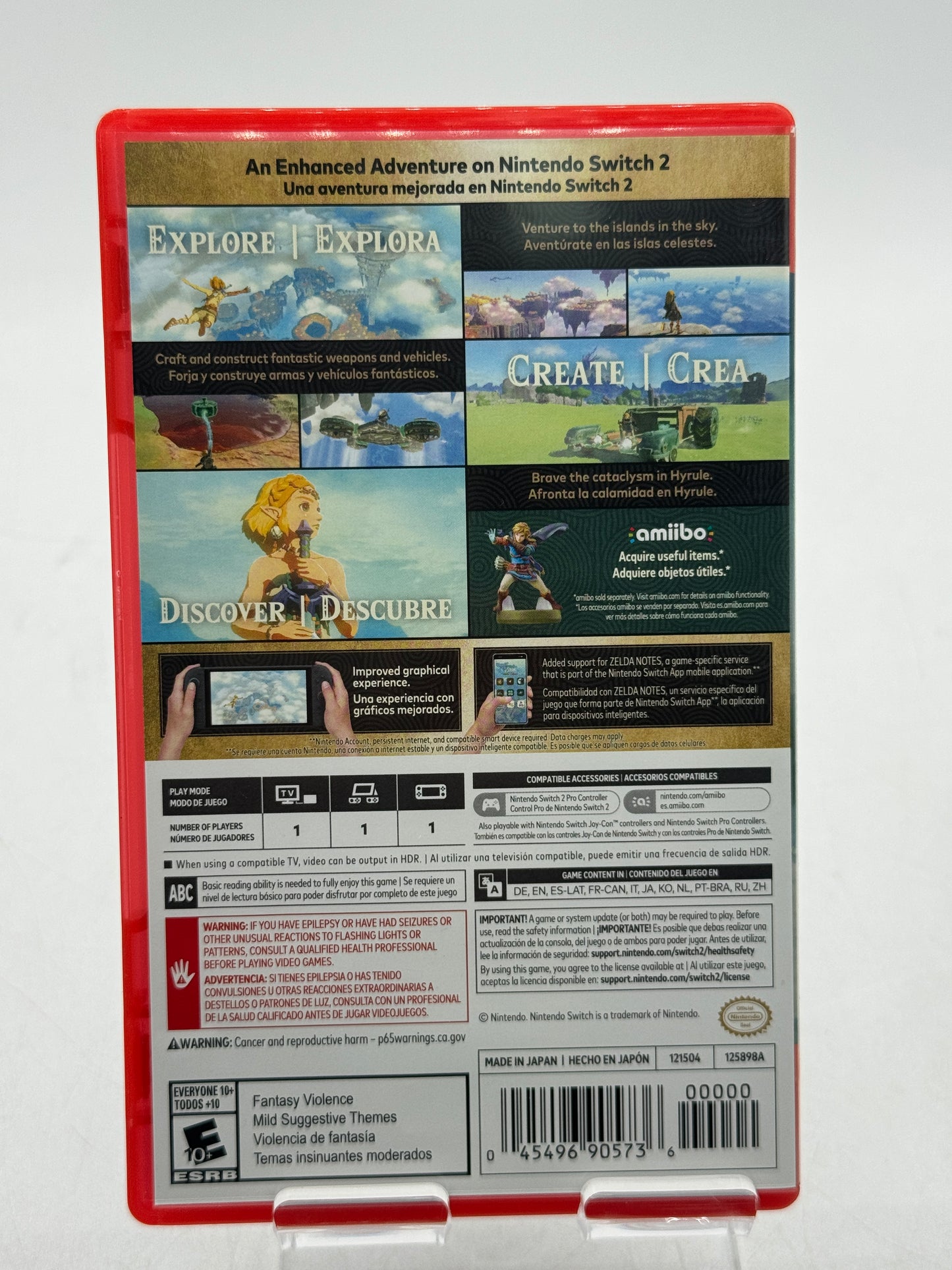 The Legend Of Zelda: Tears Of The Kingdom - Nintendo Switch 2 Edition - Tested