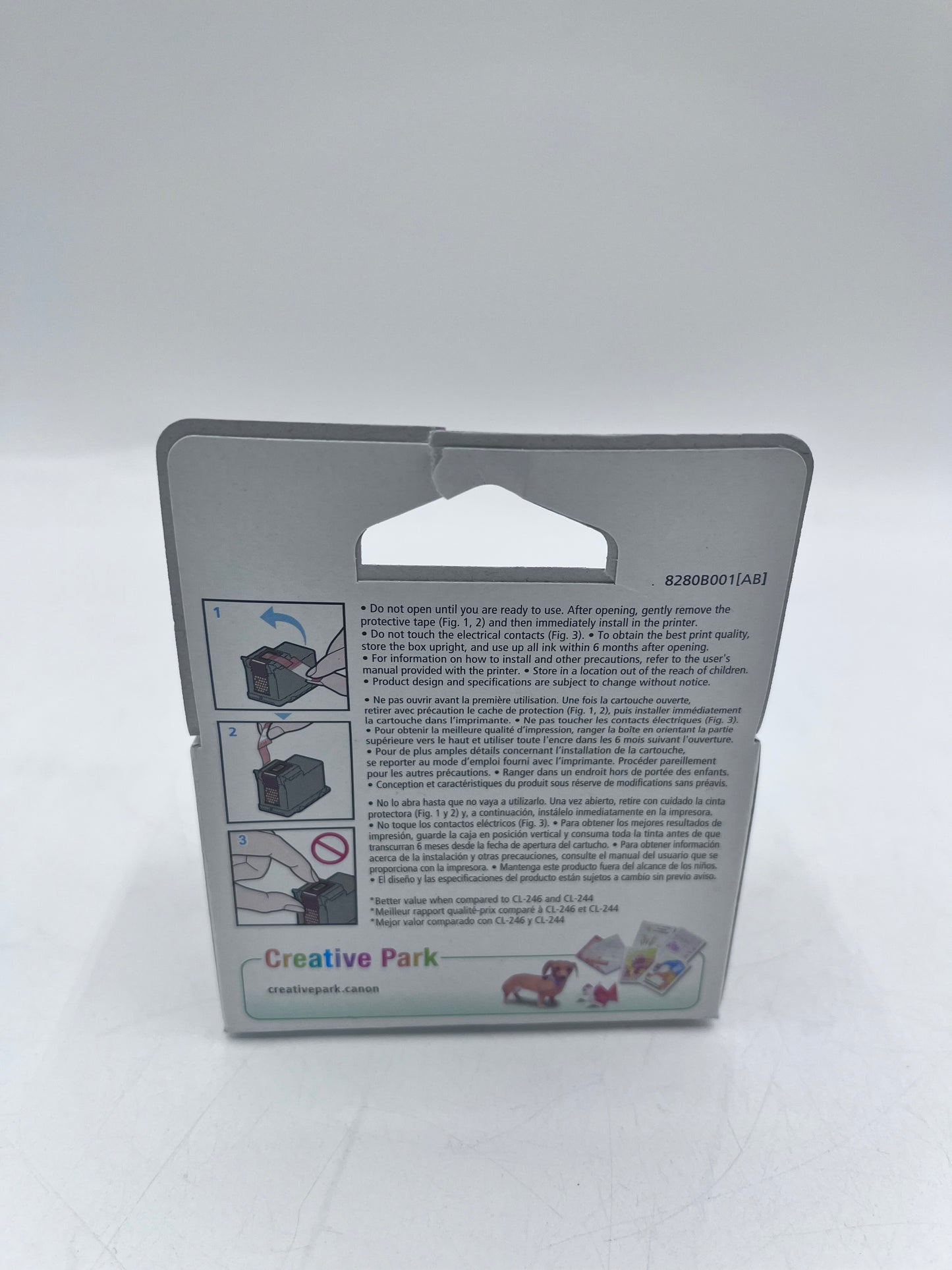 Canon 246 Color XL Printer Toner & Ink - New In Box