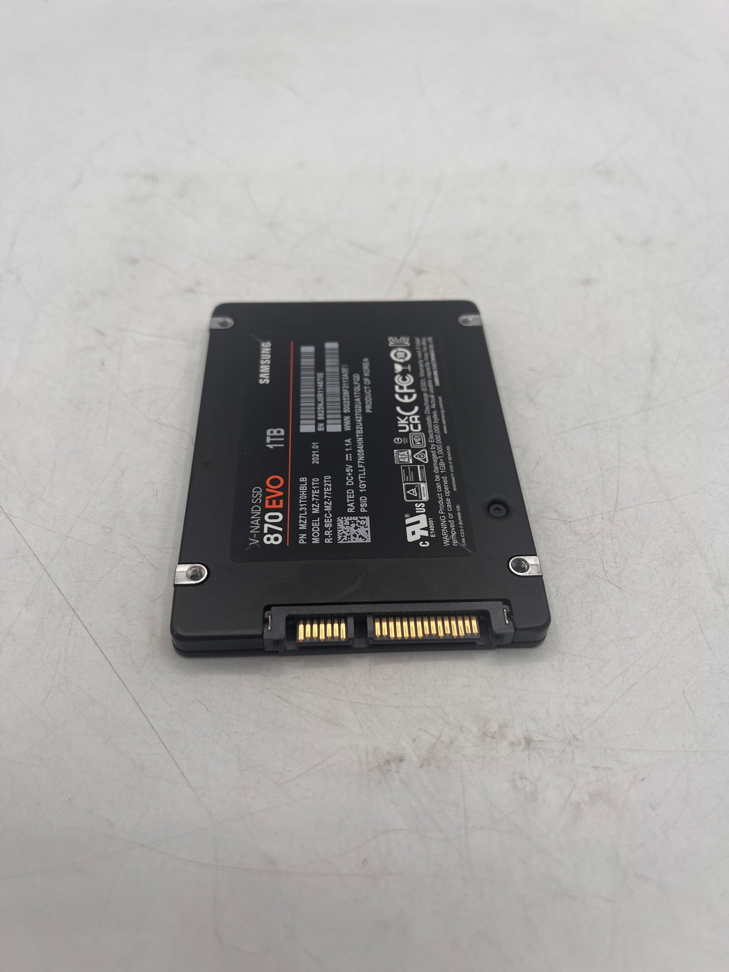 Samsung 870 EVO 1TB V-NAND SSD MZ-77E1T0