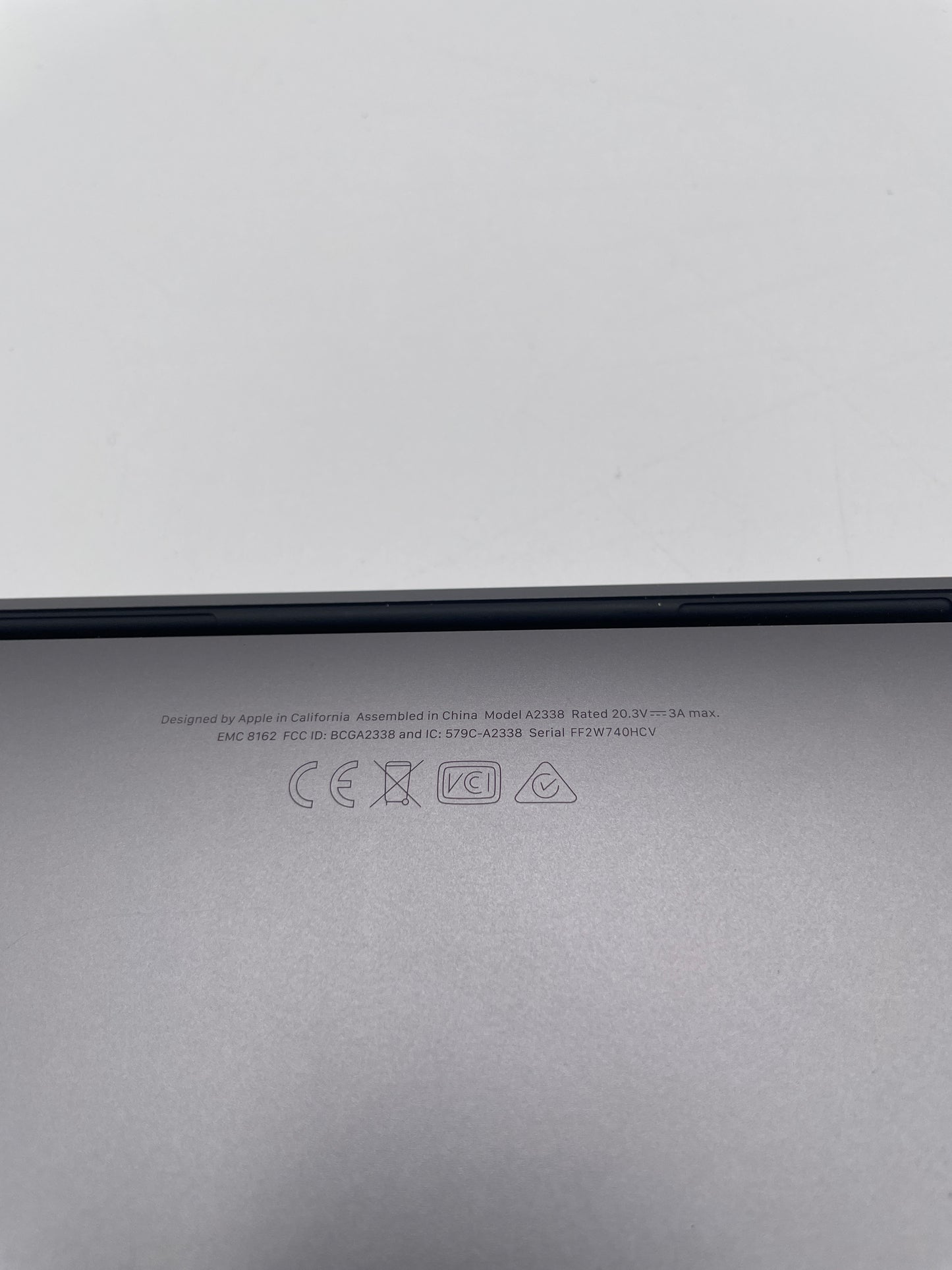 2022 Apple MacBook Pro 13.3" 8C M2 10C GPU 8GB 256GB A2338 84 Cycle Count SG