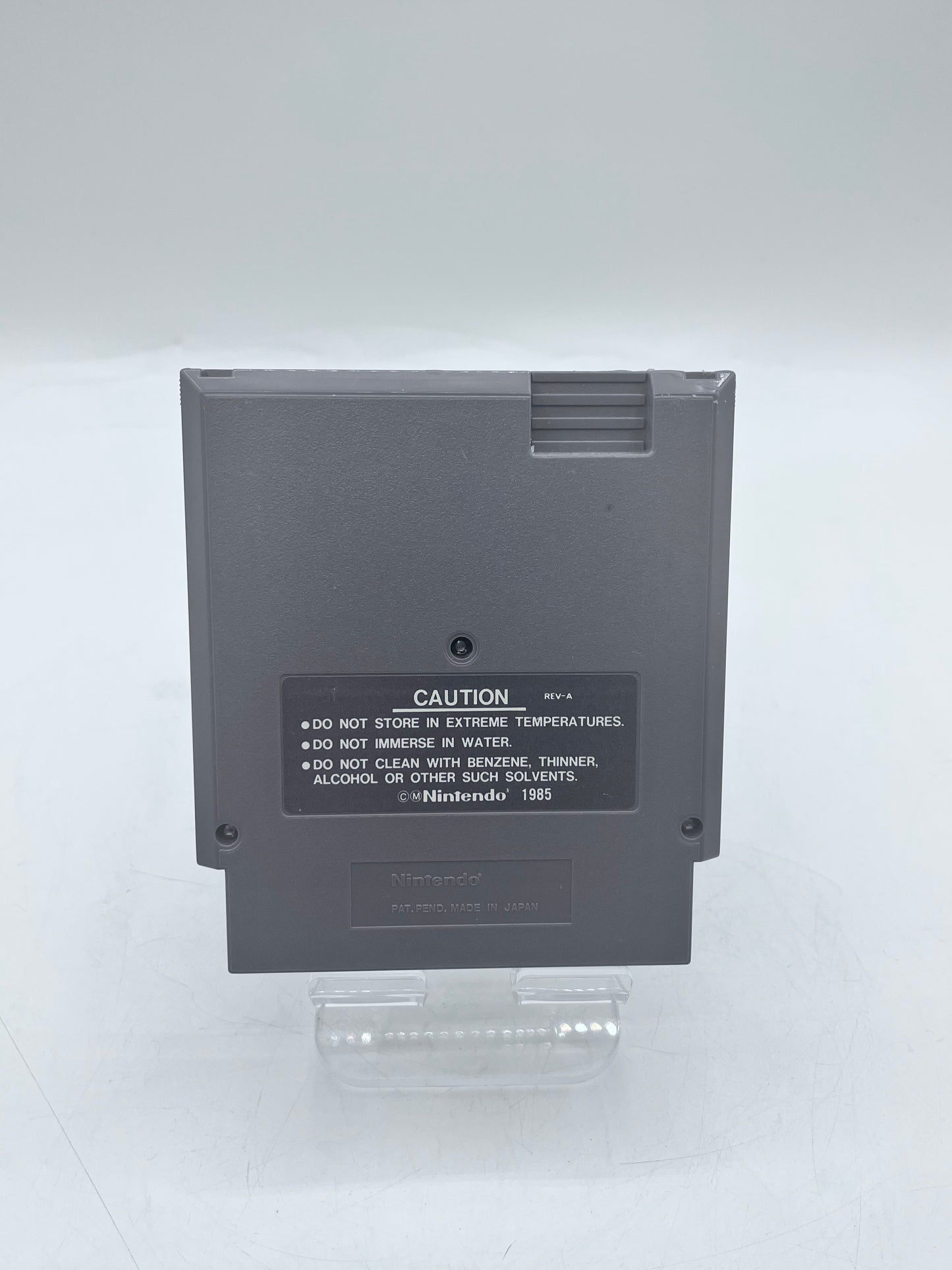 NES Metal Gear Video Game Case - Black