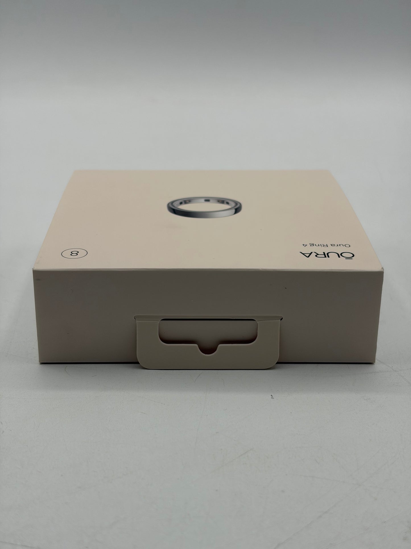 Oura Ring 4 Smart Activity Tracker - Size 8 - (JZ90-54217-08) - Silver