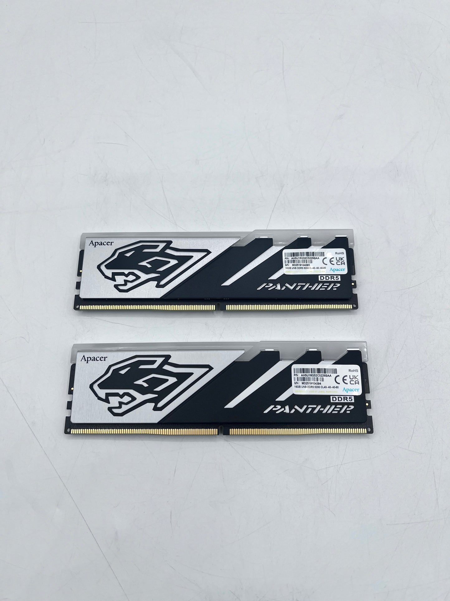 Apacer Panther 32GB DDR5 RAM 2x16GB RGB 5200MHz