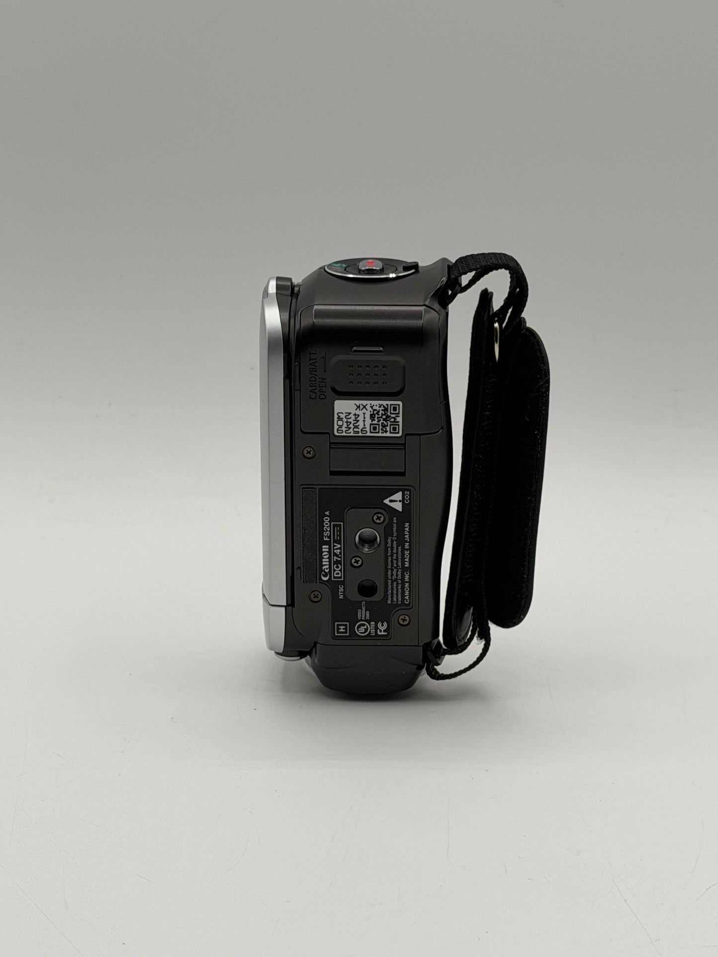 Canon FS200 Handheld High Definition Camcorder W/ Battery