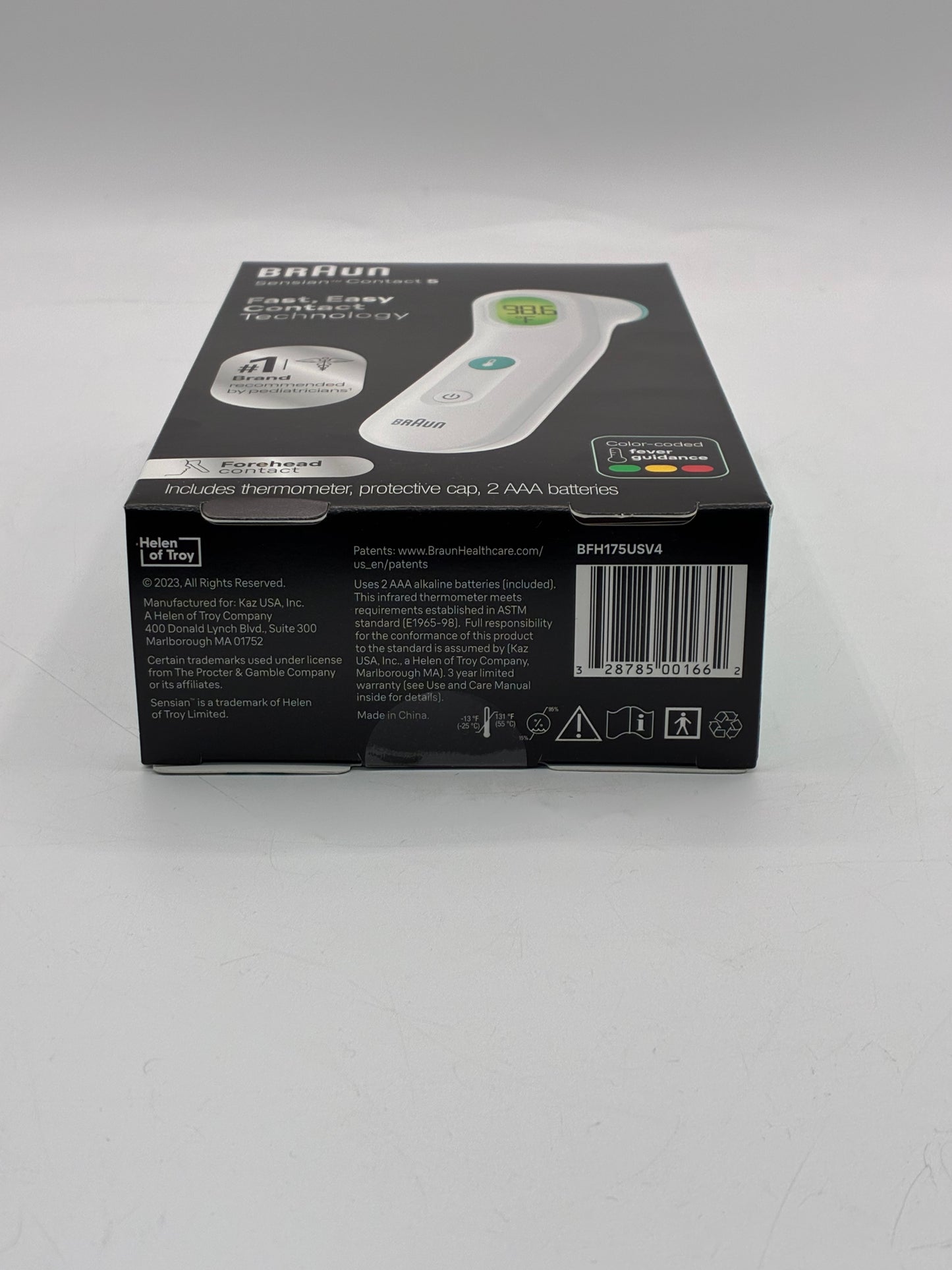 Braun Sensian Contact 5 Forehead Thermometer - New In Box