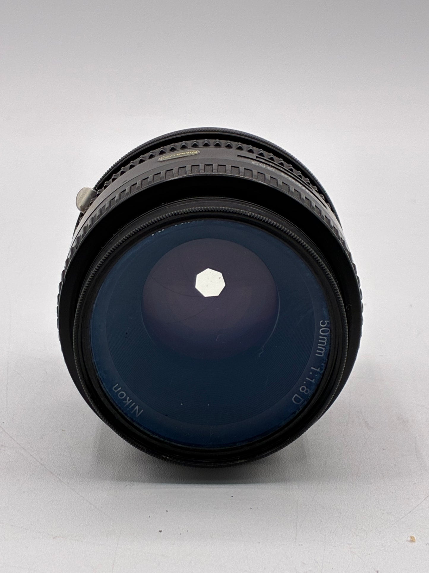Nikon AF FX NIKKOR 50mm F/1.8D Lens for Nikon DSLR Cameras w/ Caps Free Shipping