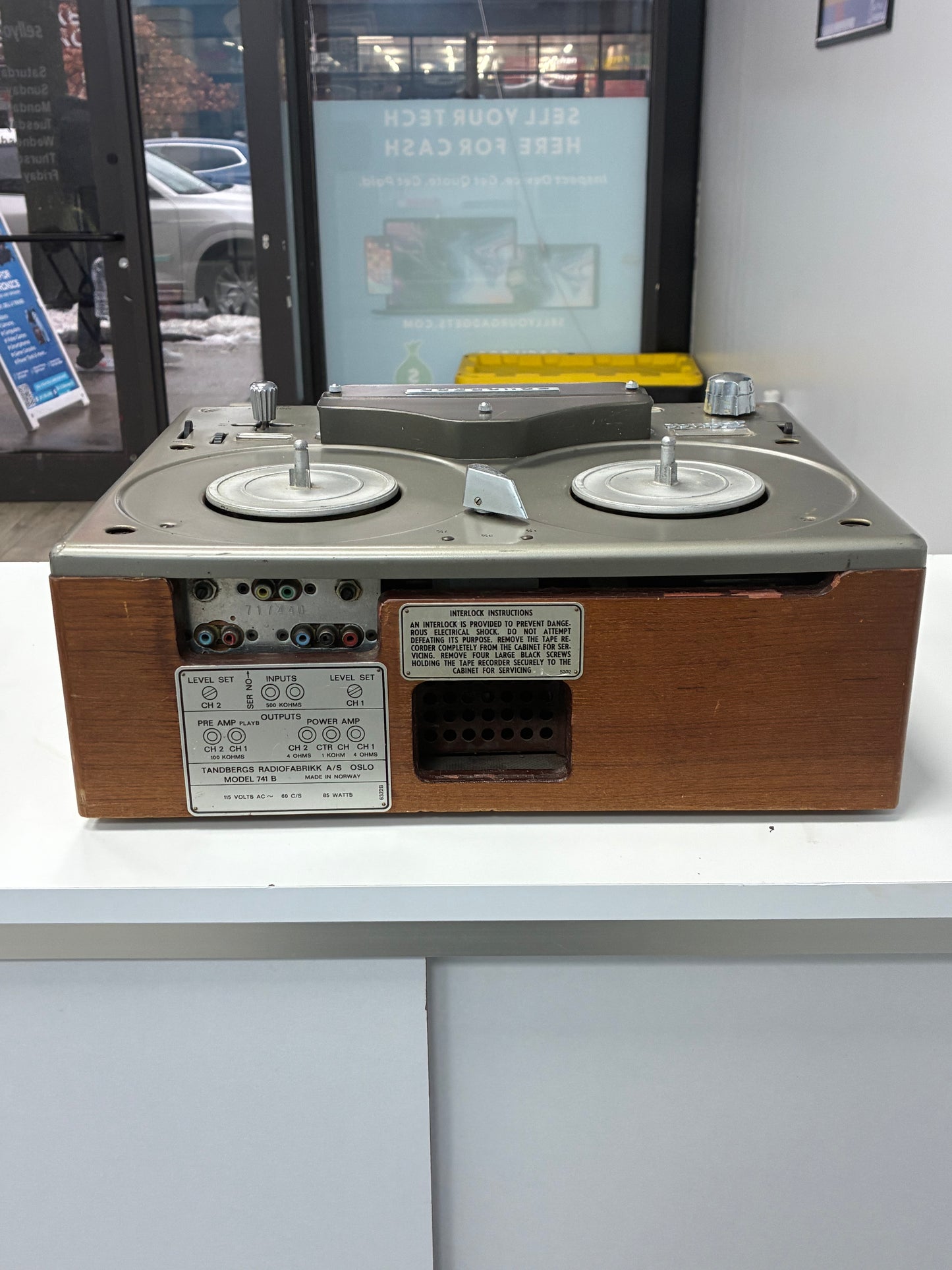 Tandberg Model 74B Four Track Stereo Tape Recorder Free Shipping
