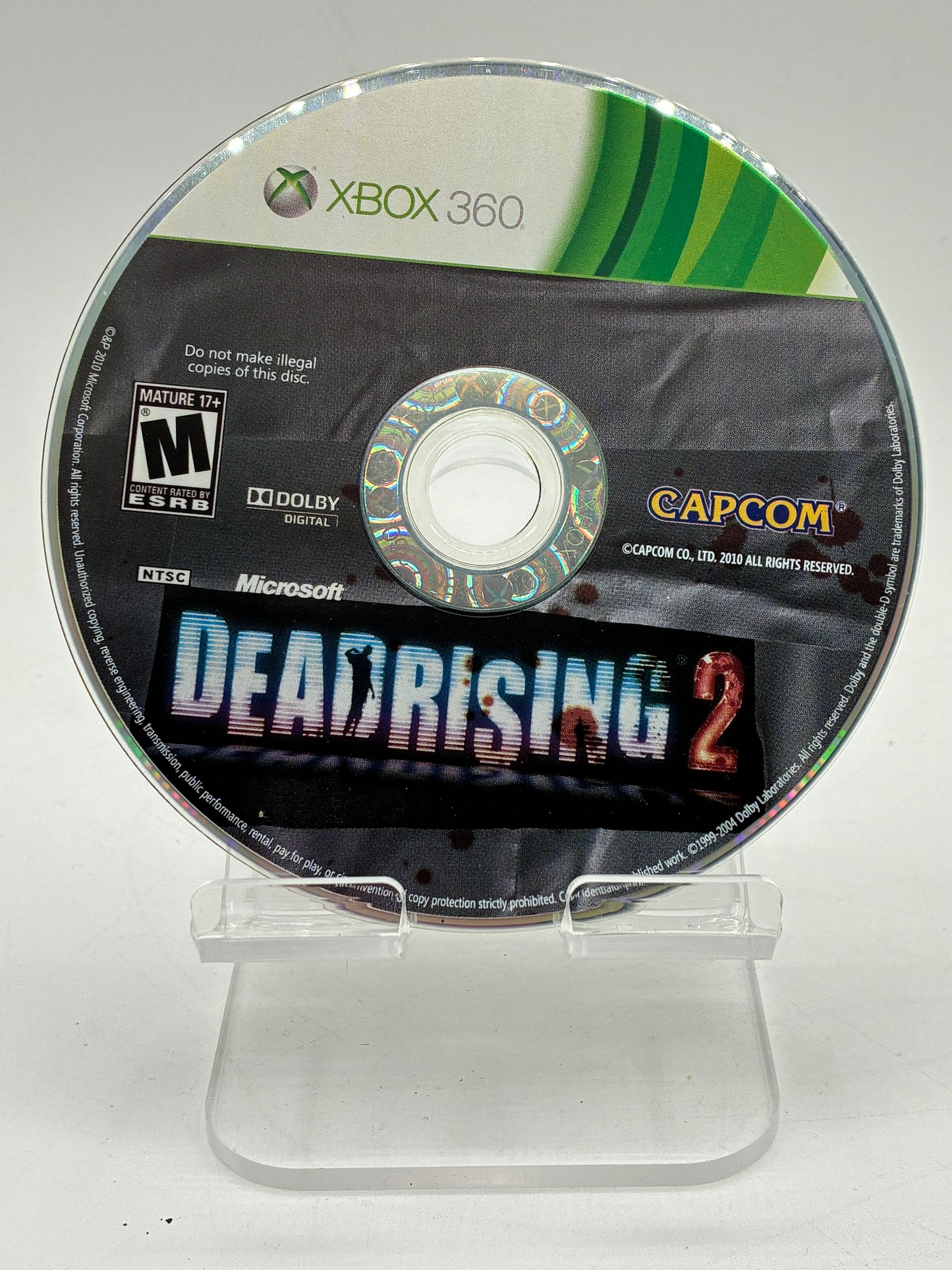 Xbox 360 Dead Rising 2 Video Game with Box - Free Shipping!
