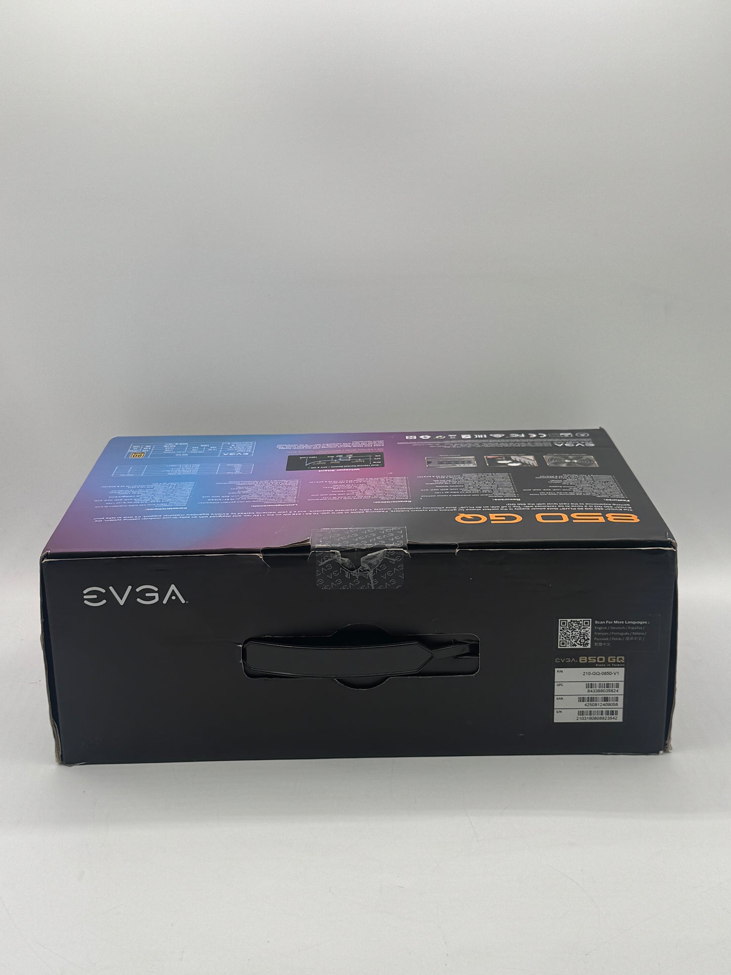 EVGA 850W Gold Power Supply Black New Open Box