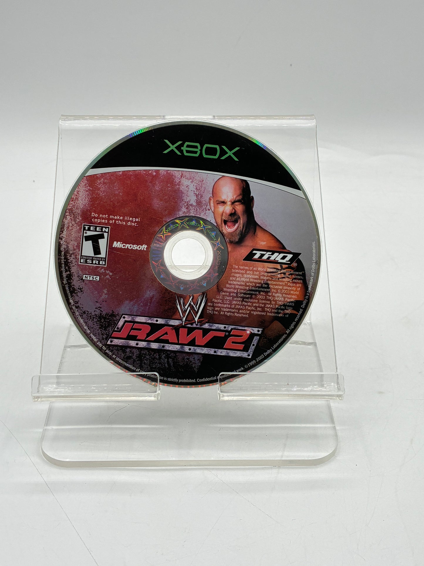 Xbox WWE Raw 2 Video Game With Box - Free Shipping!