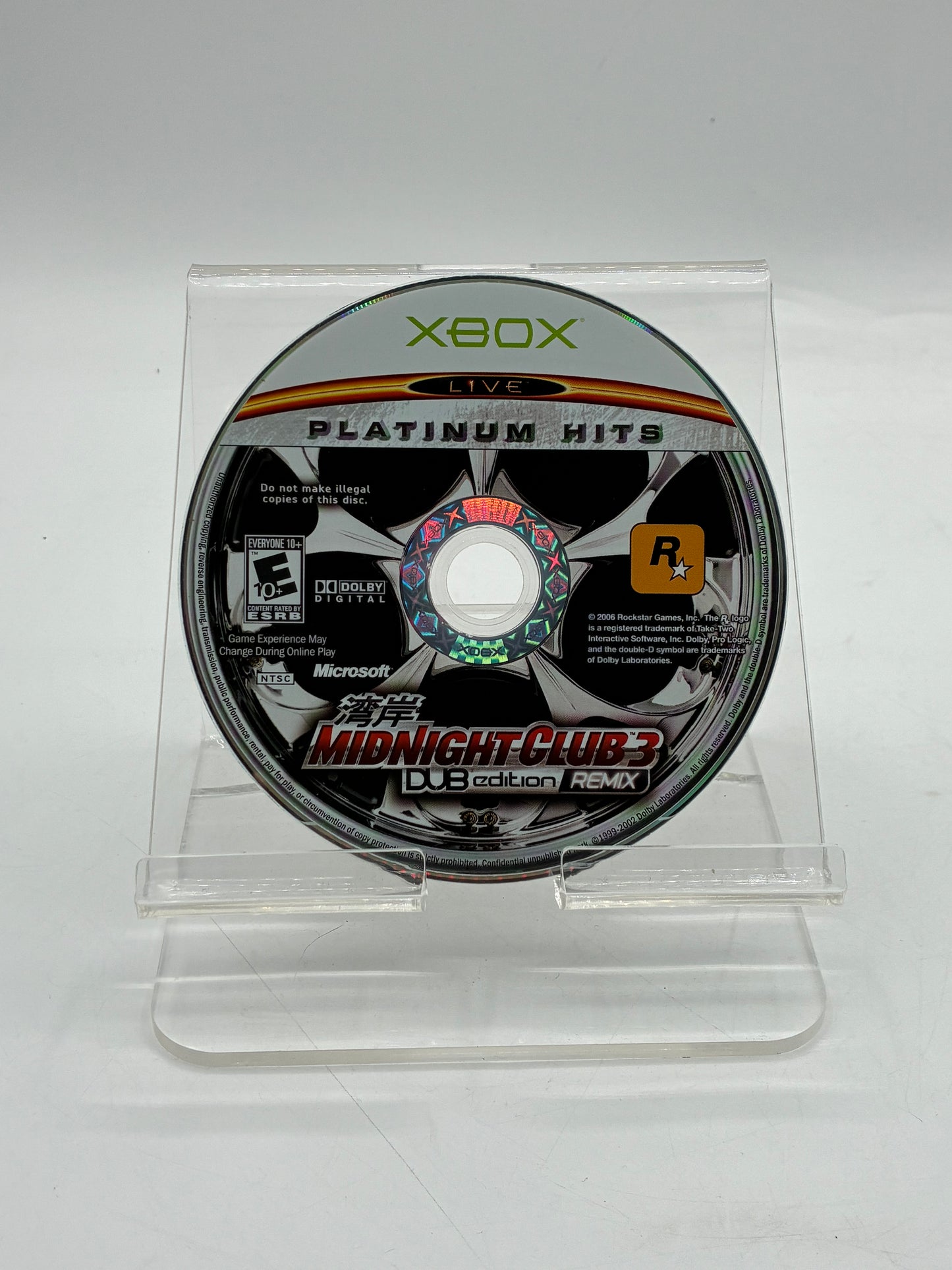 Xbox Midnight Club 3 Dub Edition Remix Video Game - Free Shipping!