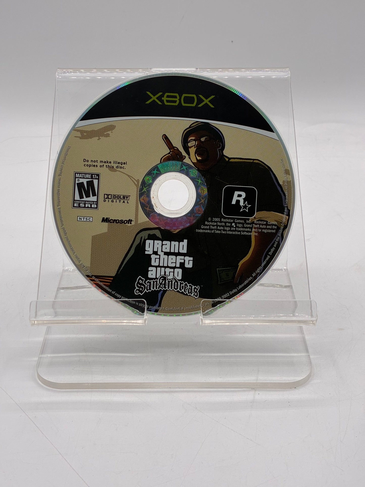 Xbox Grand Theft Auto San Andreas: Second Edition Video Game - Free Shipping!