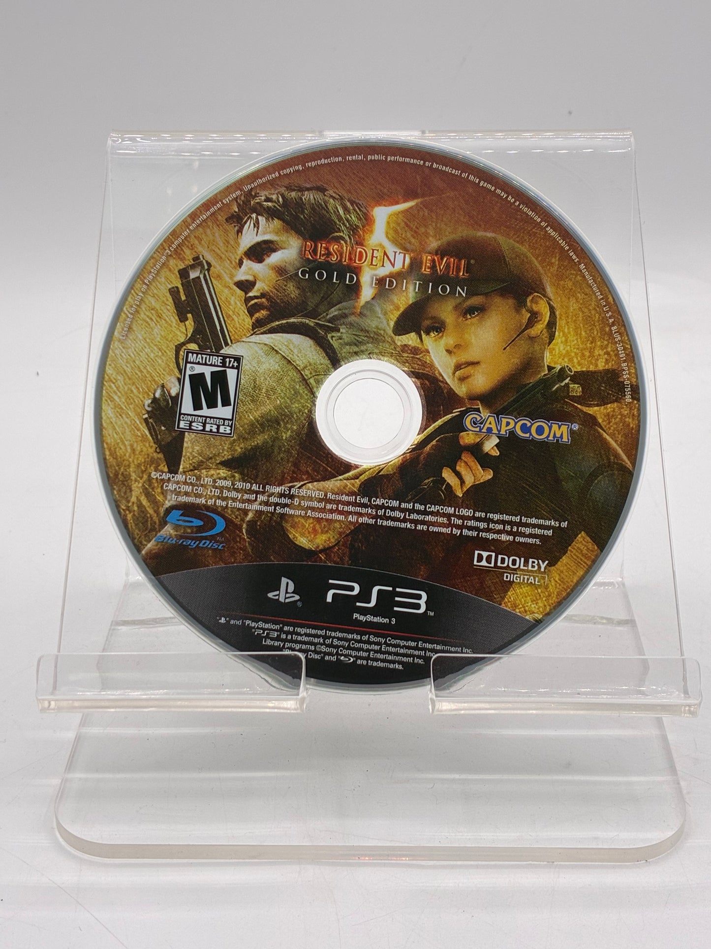 PlayStation 3 Resident Evil 5 Gold Edition Game - Free Shipping!