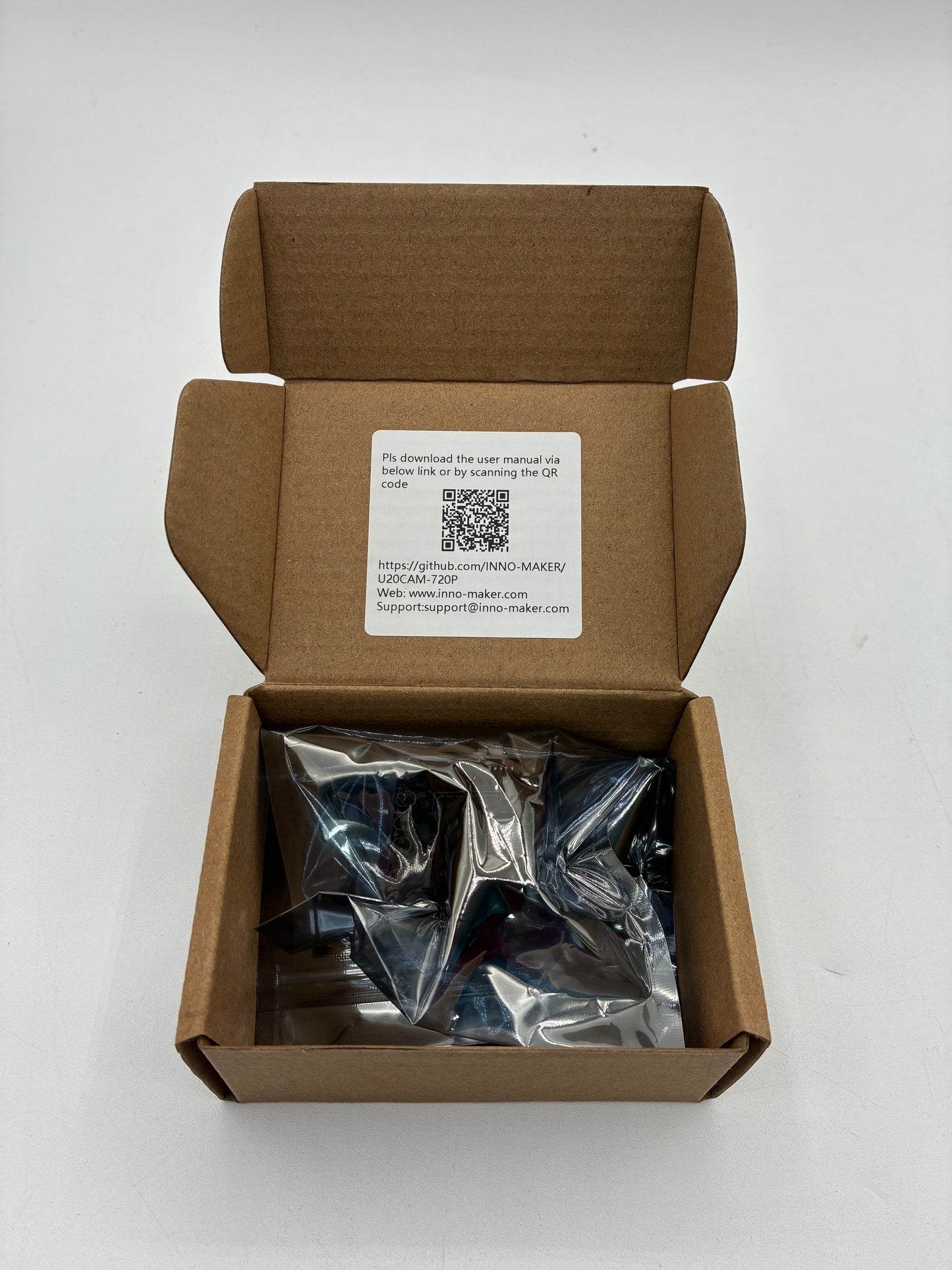 InnoMaker 720P USB 2.0 UVC Camera with 120° DFOV for Raspberry Pi