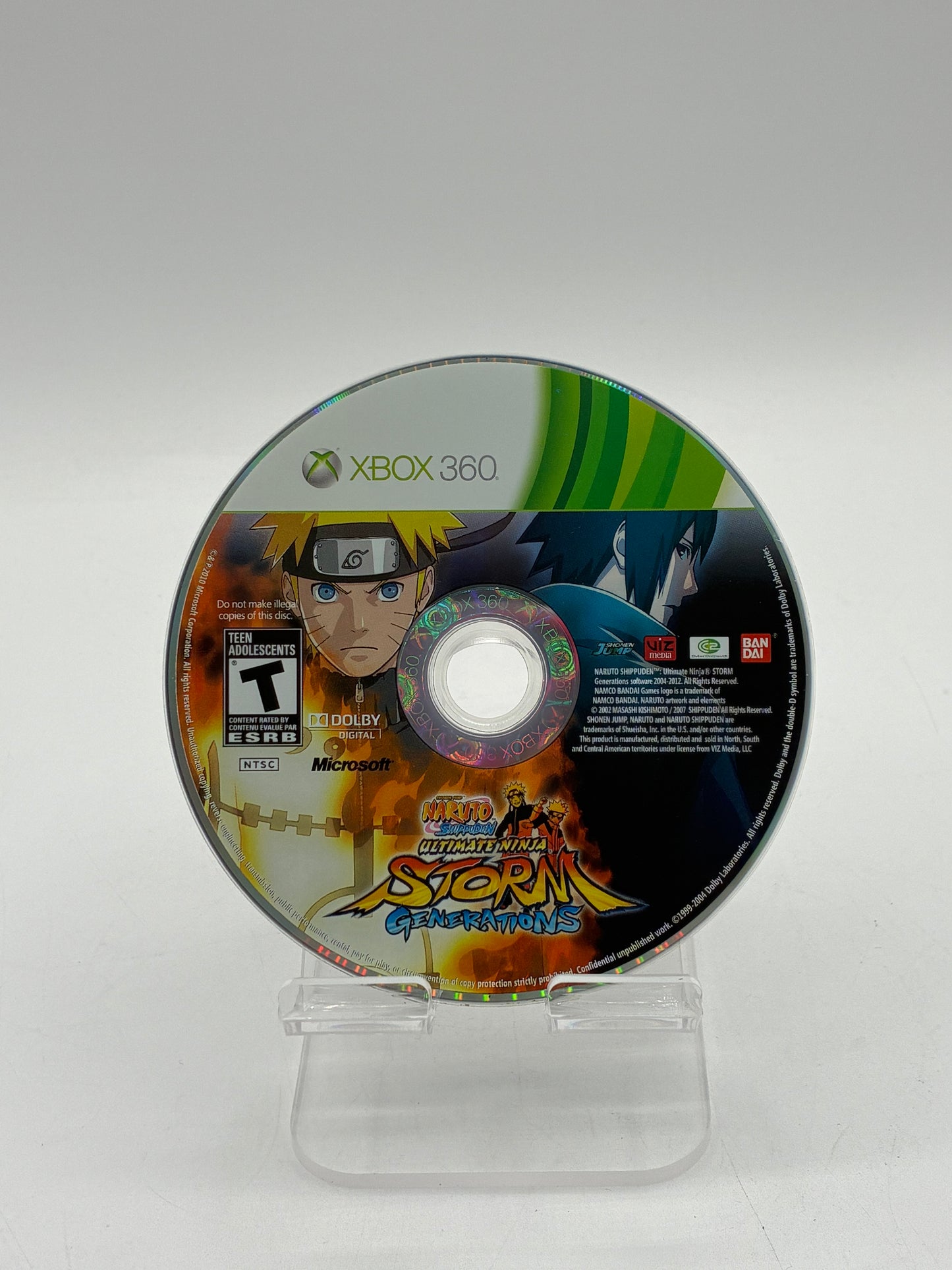 Xbox 360 Naruto Shippuden Ultimate Ninja Storm Generations - Free Shipping!