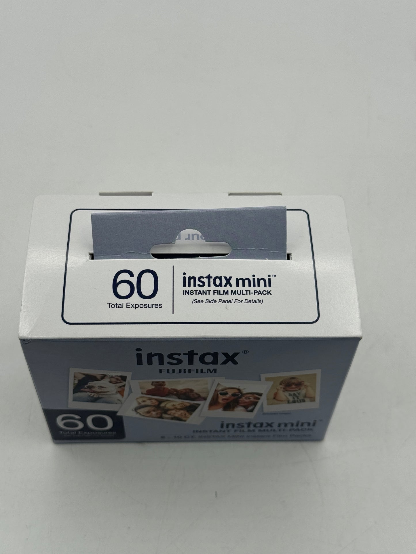 Fujifilm Instax Mini 60 Exposures Instant Film Multi Pack - White EXP 12-2027