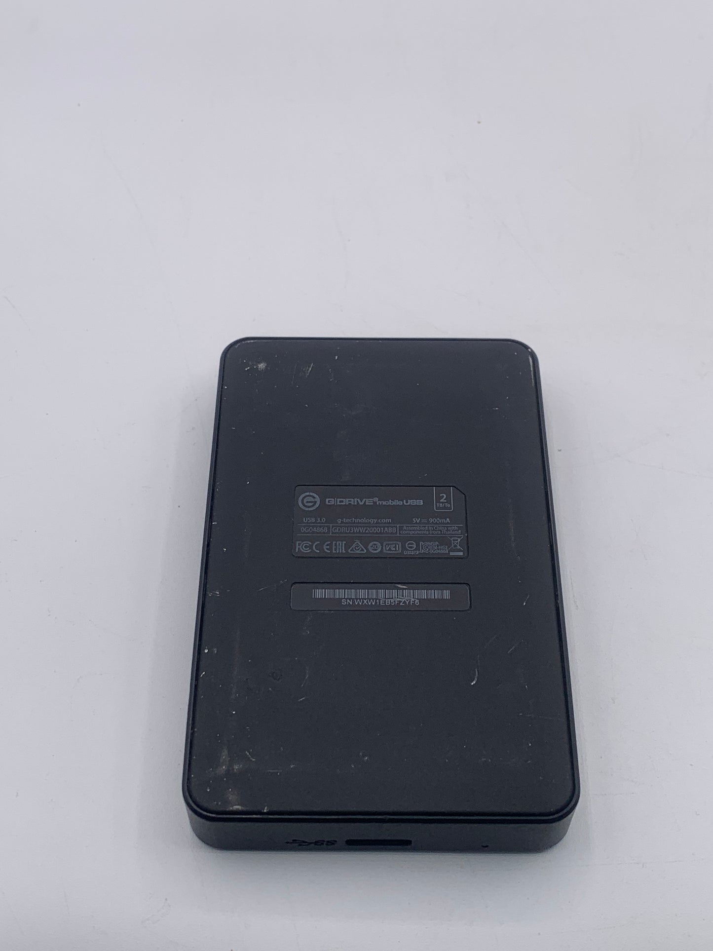 Gdrive Mobile USB 2TB Portable External Hard Drive