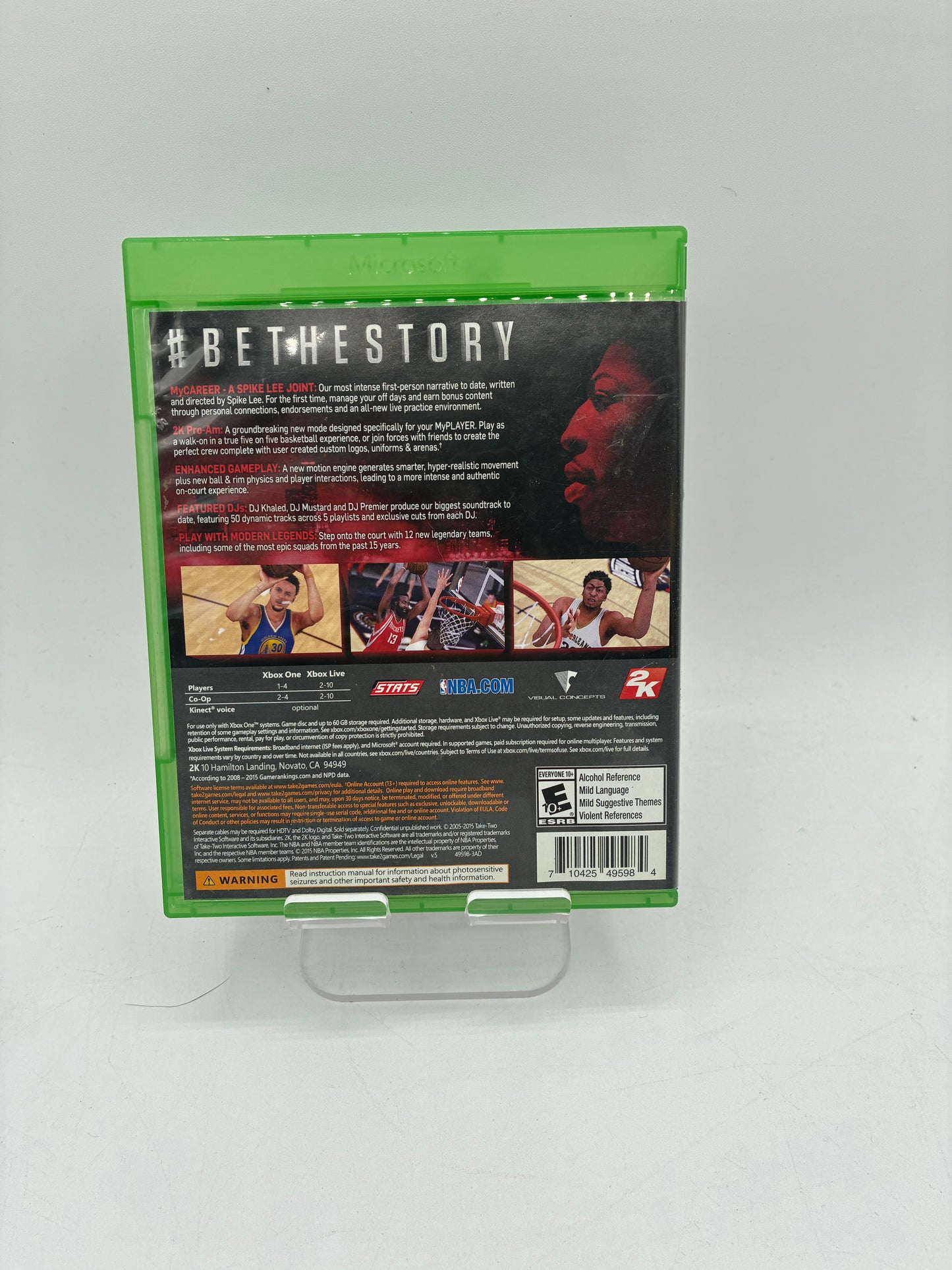NBA 2K16 Xbox One Video Game - Free Shipping