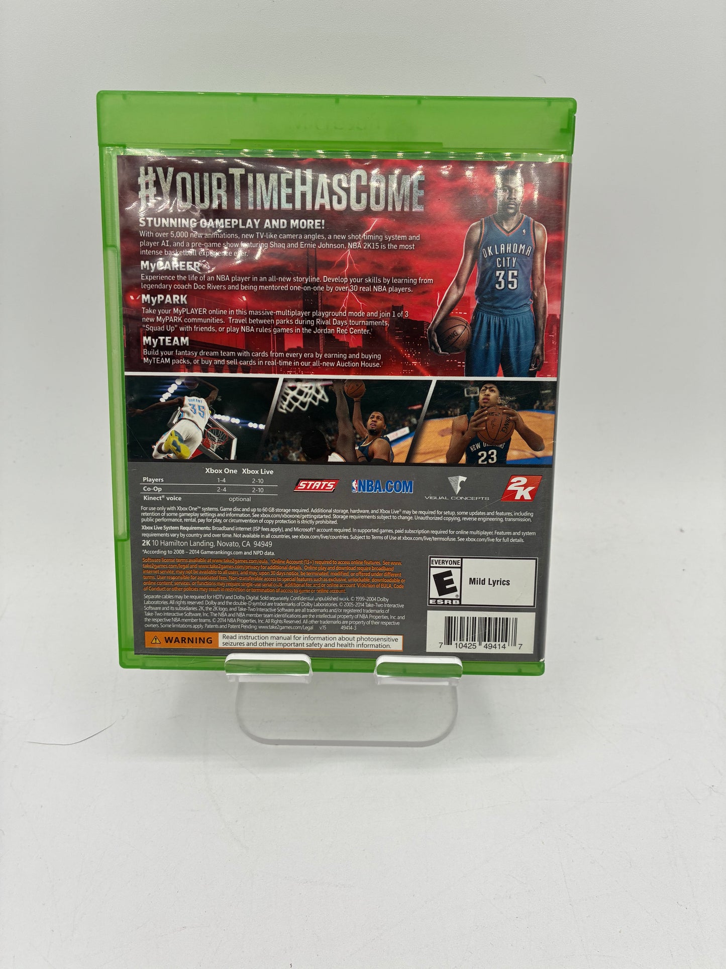 NBA 2K15 Xbox One Video Game - Free Shipping