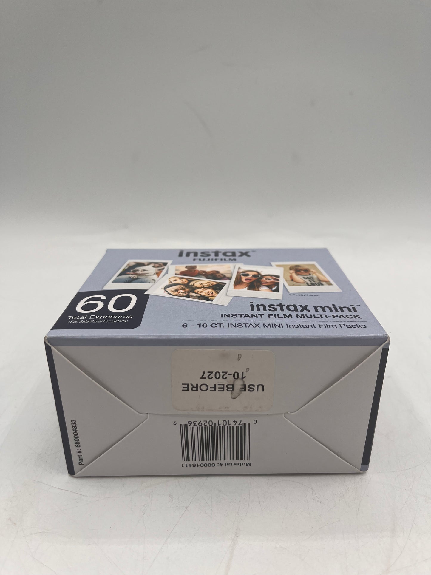 Fujifilm Instax Mini 60 Total Exposures Instant Film Multi Pack - White