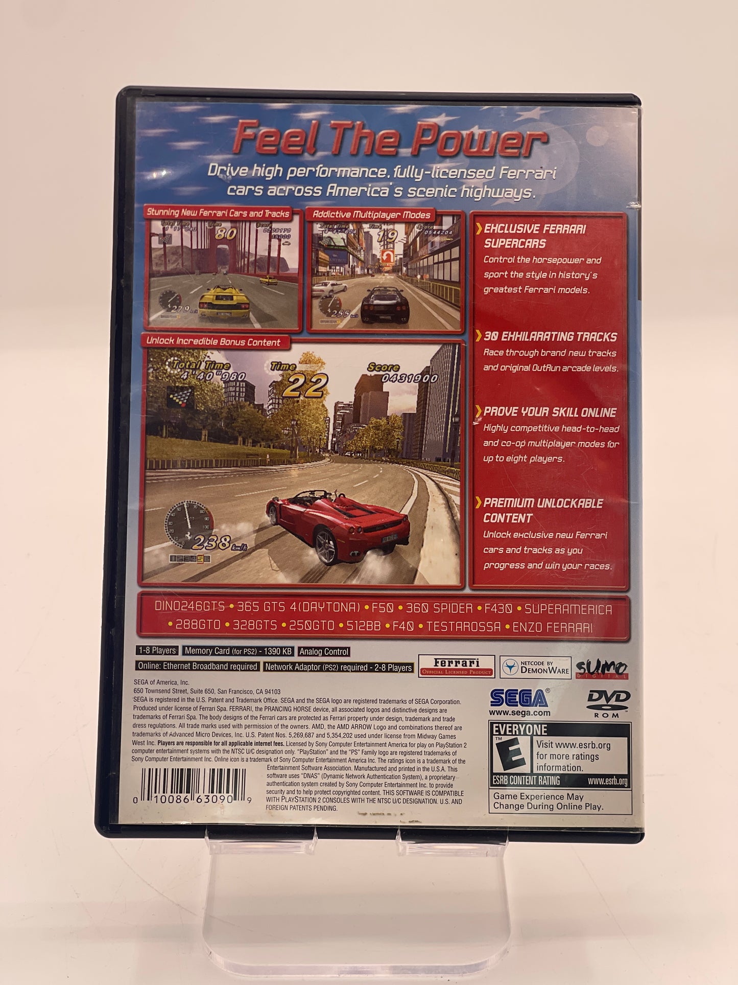 OutRun 2006: Coast 2 Coast (Sony PlayStation 2, 2006)