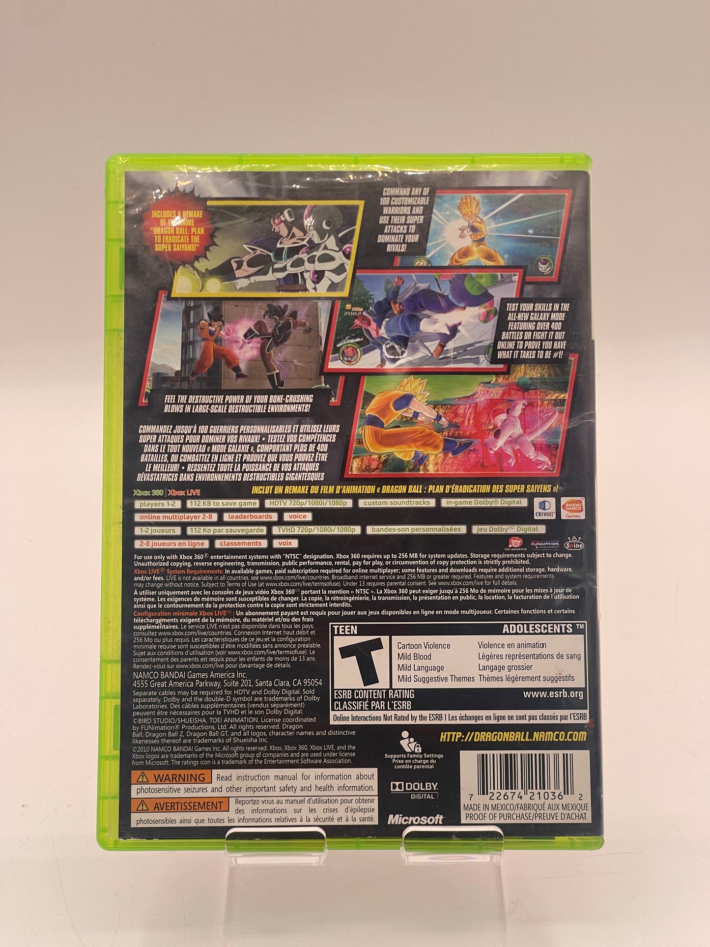 Dragon Ball Raging Blast 2 (Xbox 360) Game