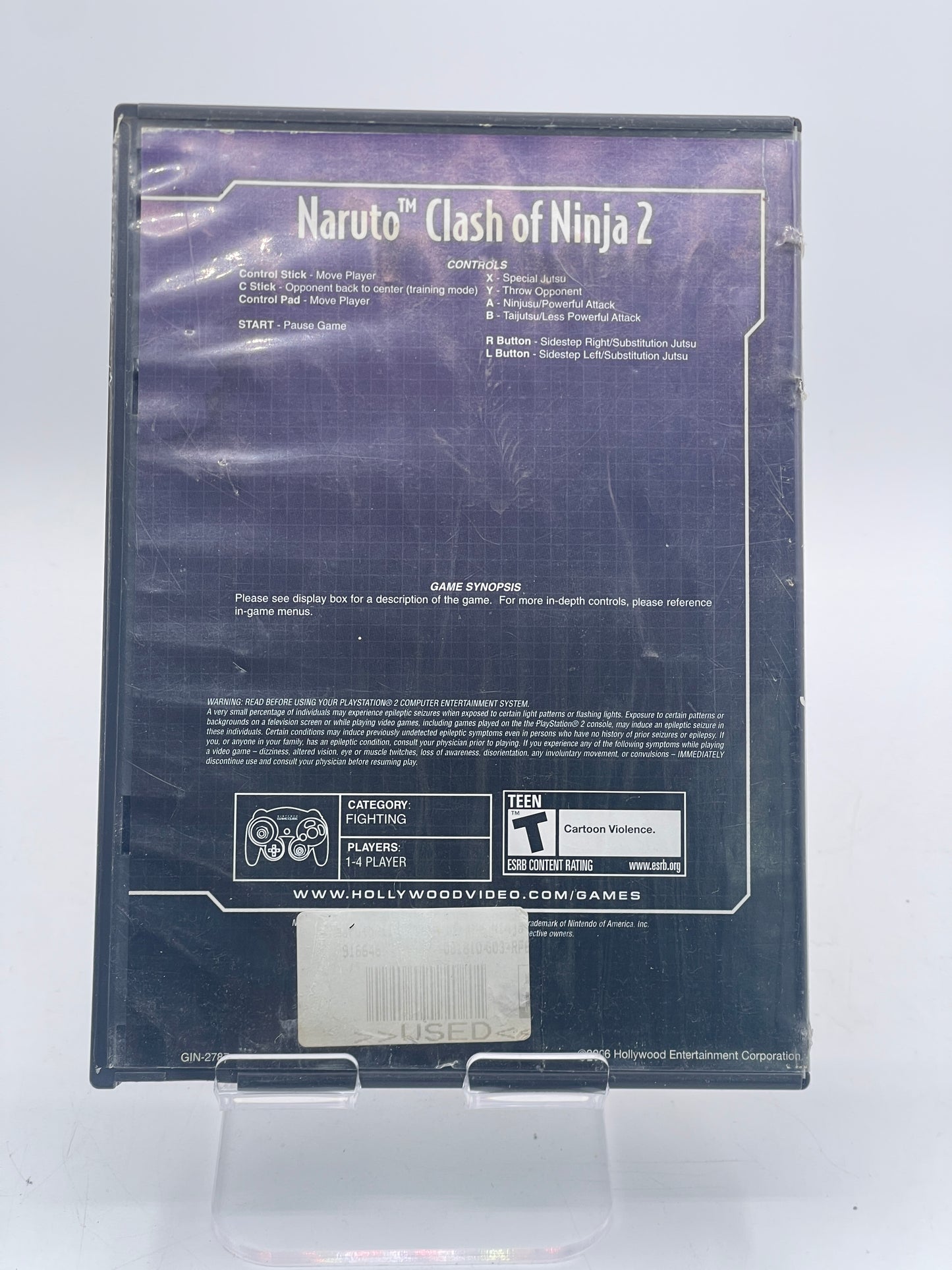 Naruto: Clash of Ninja 2 (Nintendo GameCube, 2006)