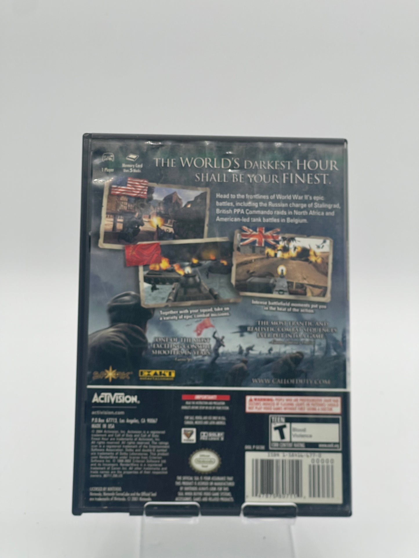 Call of Duty: Finest Hour (Nintendo GameCube, 2004)