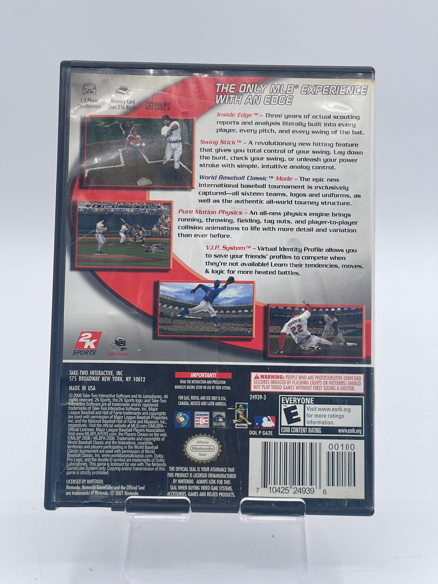 Major League Baseball 2K6 (Nintendo GameCube, 2006)