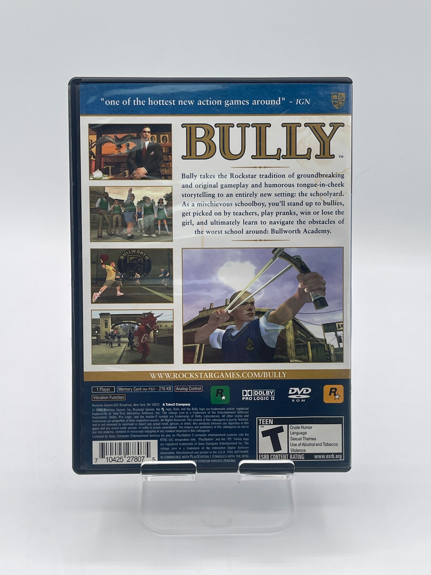 Bully (Sony PlayStation 2, 2006) CIB Complete No Poster Tested and Working