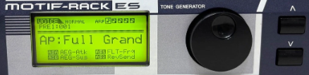 YAMAHA MOTIF-RACK ES Tone Generator Synthesizer Module